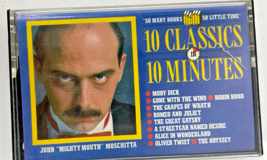 10 Classics In 10 Minutes John Mighty Mouth Moschitta Moby Dick Gone#Cassette