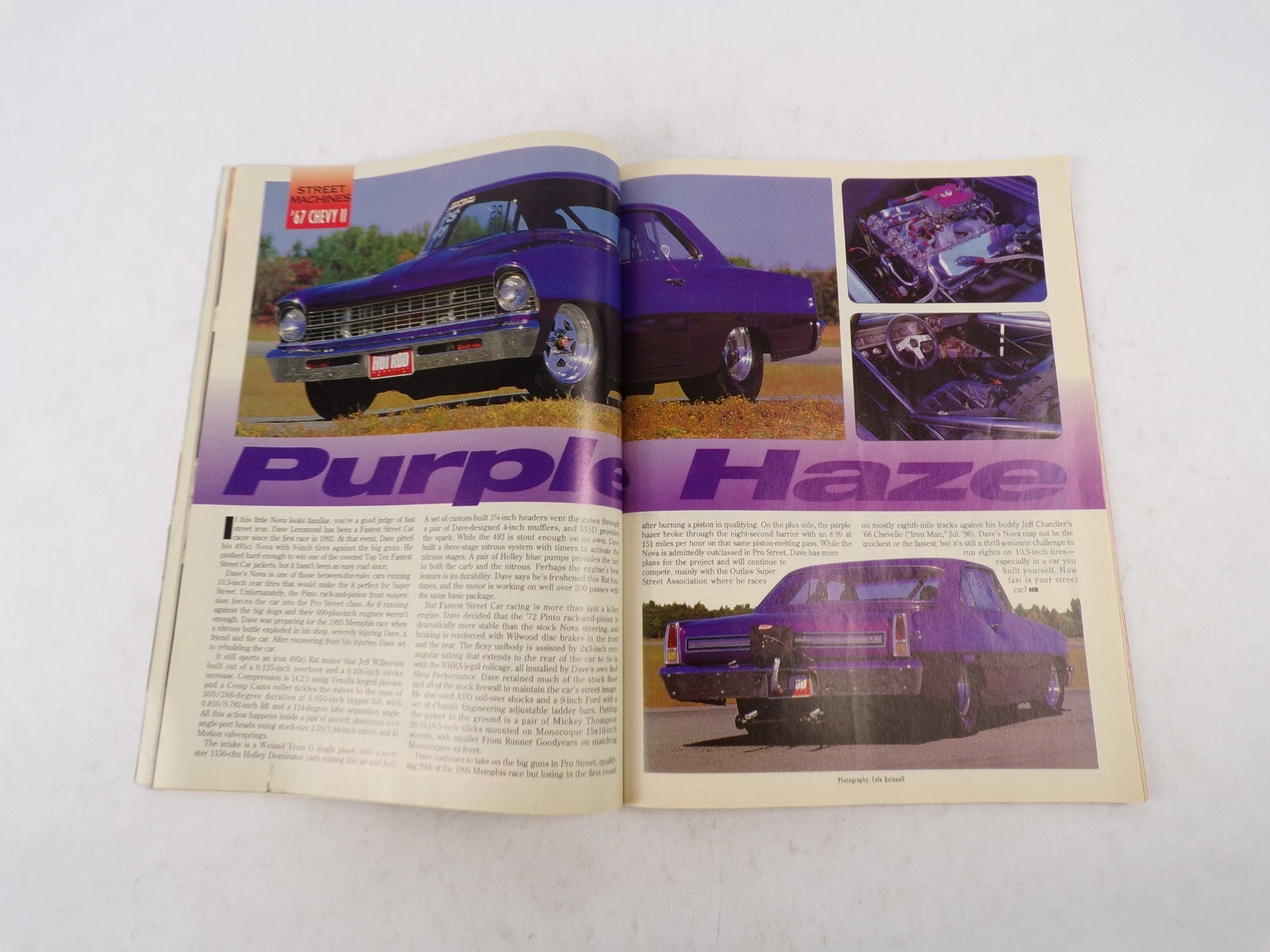 August 1996 Hot Rodding Magazine Special Too-Fast Issue Building Cars To Run On