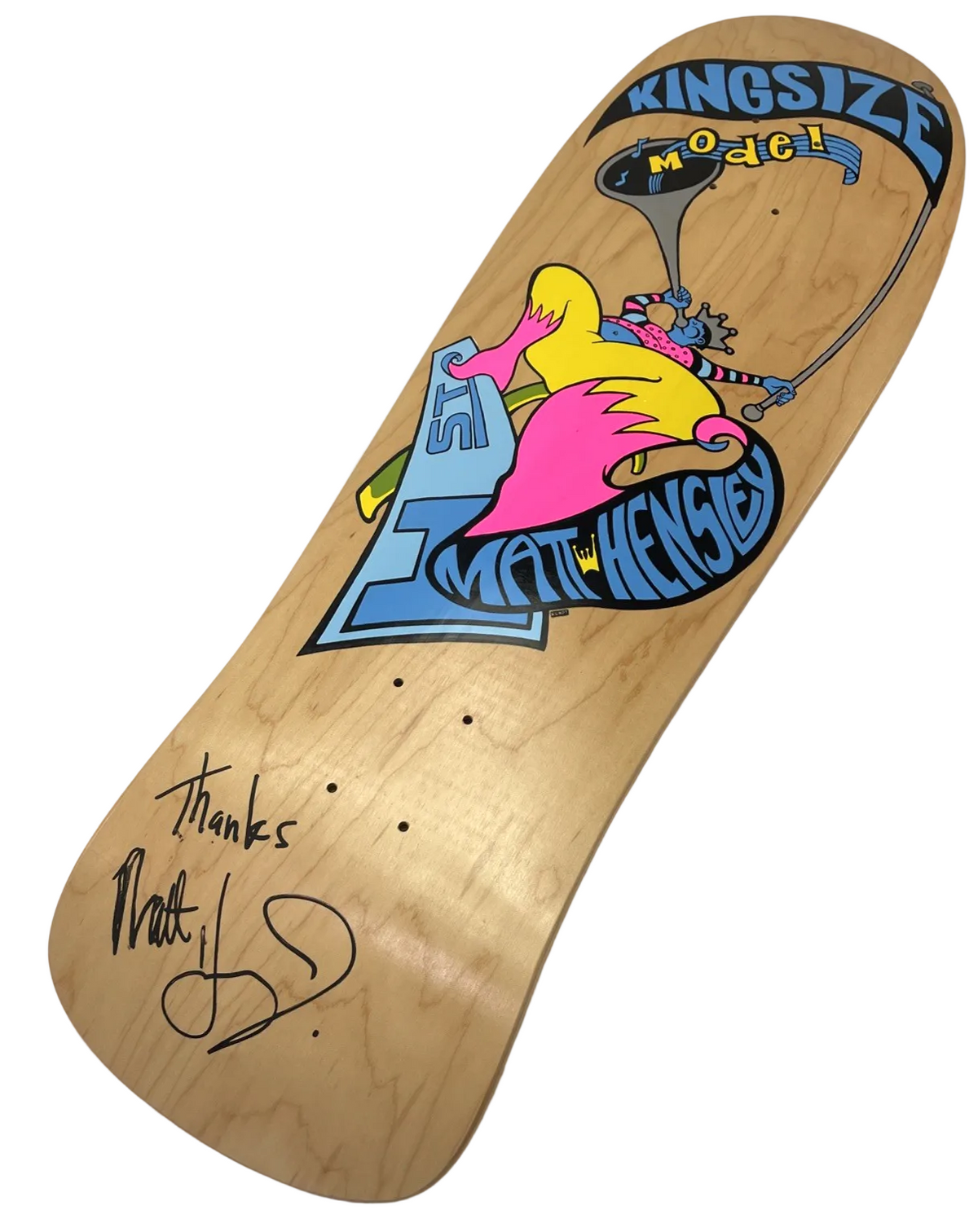 Matt Hensley H-STREET HORN BLOWER KING SIZE RE-ISSUE #46 of 54 C Series Signed