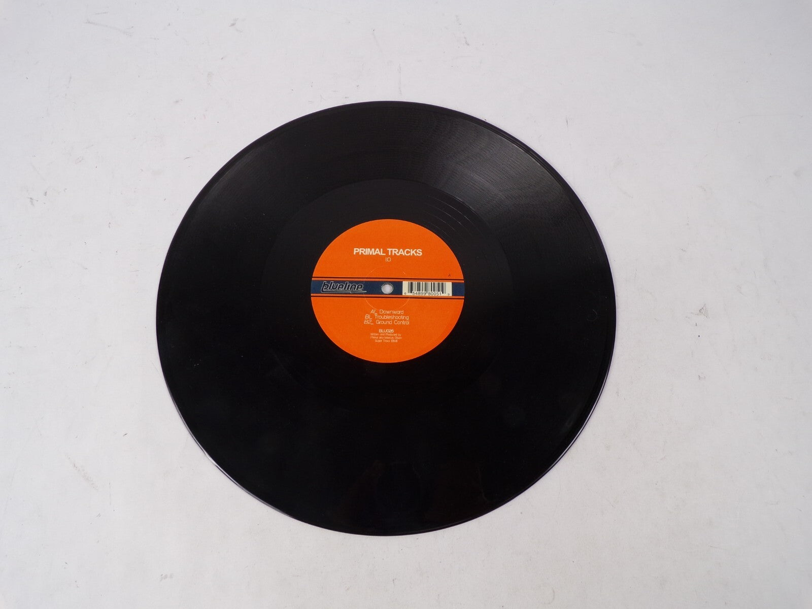 Blu026 Primal Tracks Downward TroubleShooting Ground Control Vinyl Record