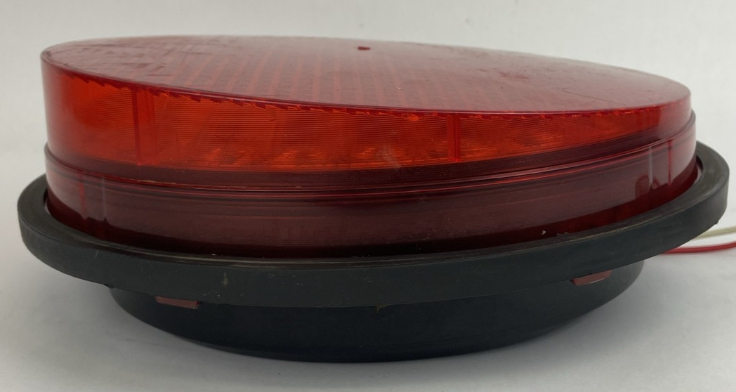 12" General Electric GE RED LED Traffic Light Signal Lens 120V Model DR6
