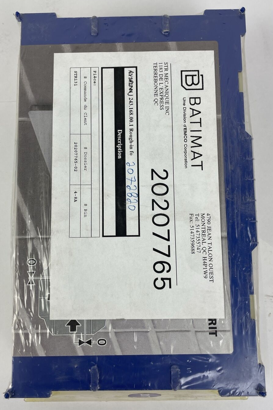Geberit 243.168.00.1 Rough-In Set For Toilet Mounting