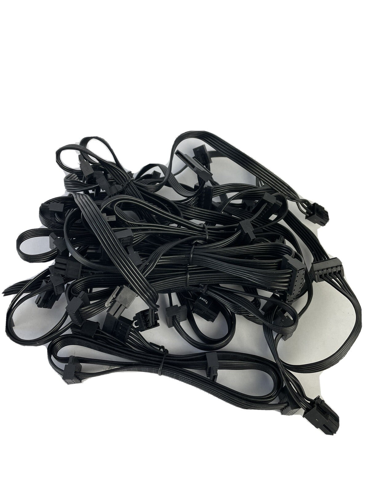 Lot of 11: PCI-E 6Pin 1 to 4 SATA Power Cable CORSAIR RM1000x RM850x RM750X PSU