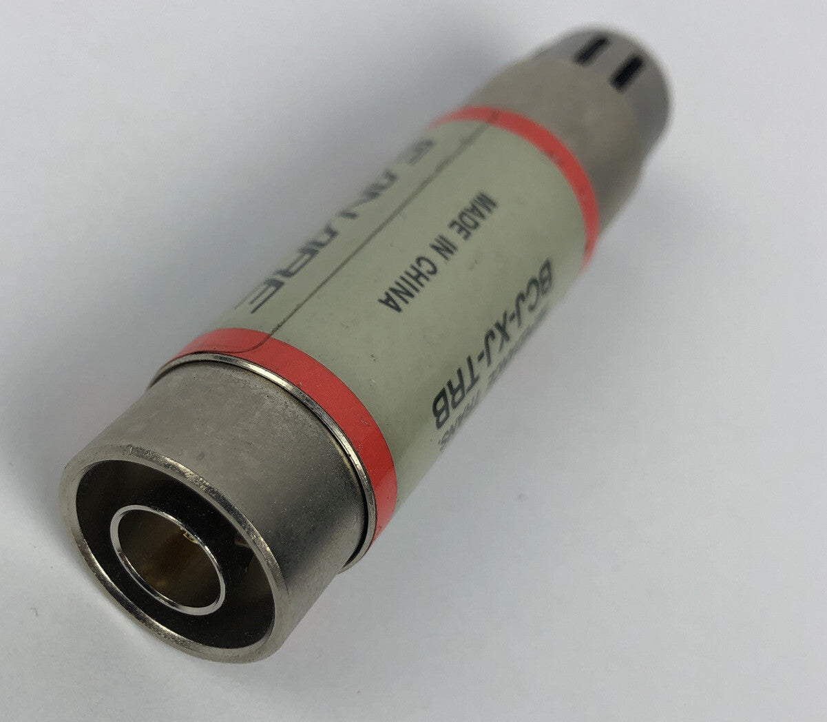 CANARE BCJ-XJ-TRB IMPEDANCE TRANSFORMER FEMALE BNC TO MALE 3 PIN XLR