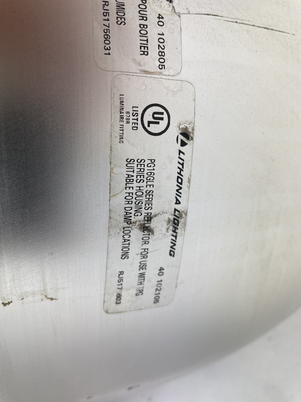 Lithonia TPGE 400 W Metal Halide Ballast Housing Indoor HID 277 V