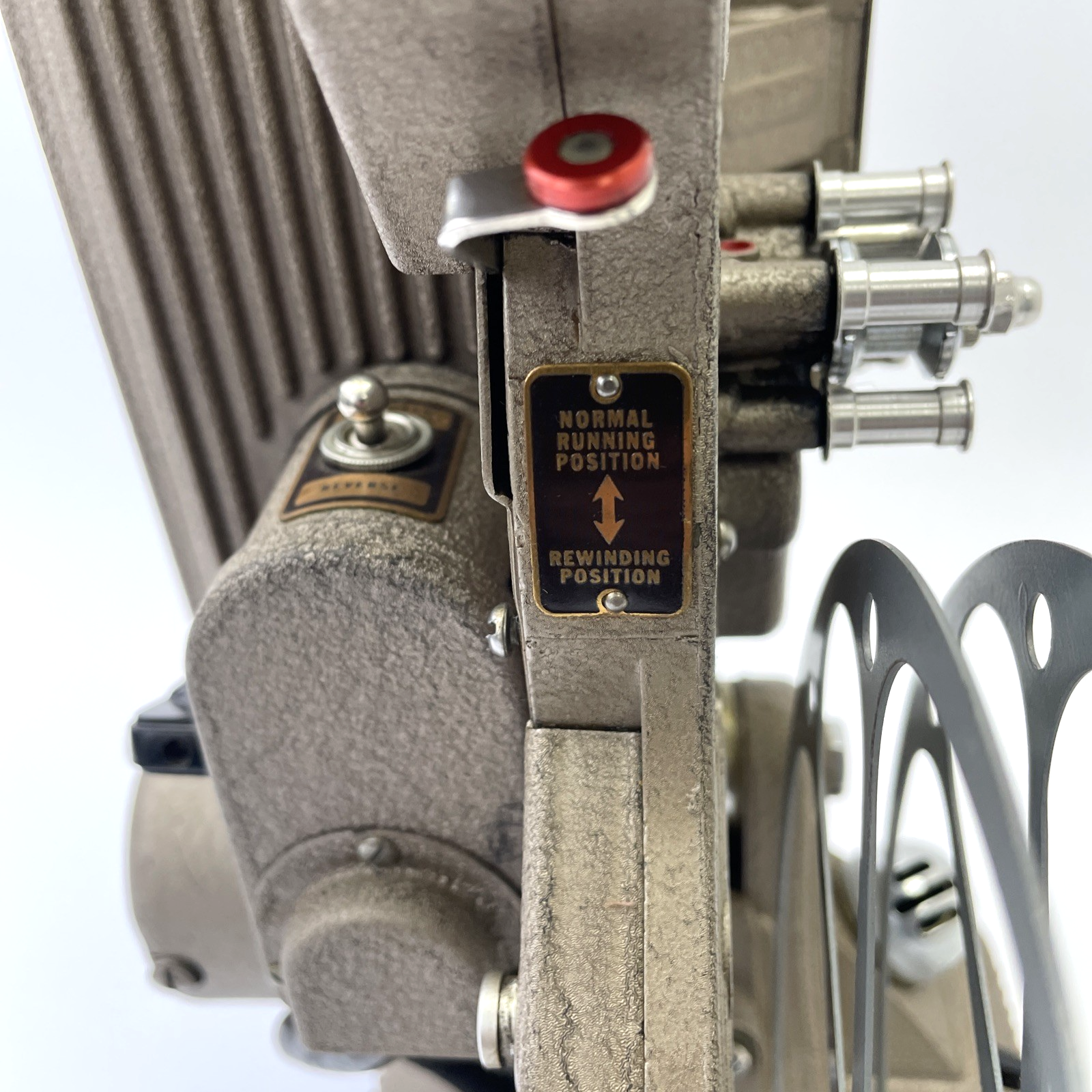 Vintage Keystone K-160 16mm Movie Projector Wollensak Sunray Lens, Case and Oil