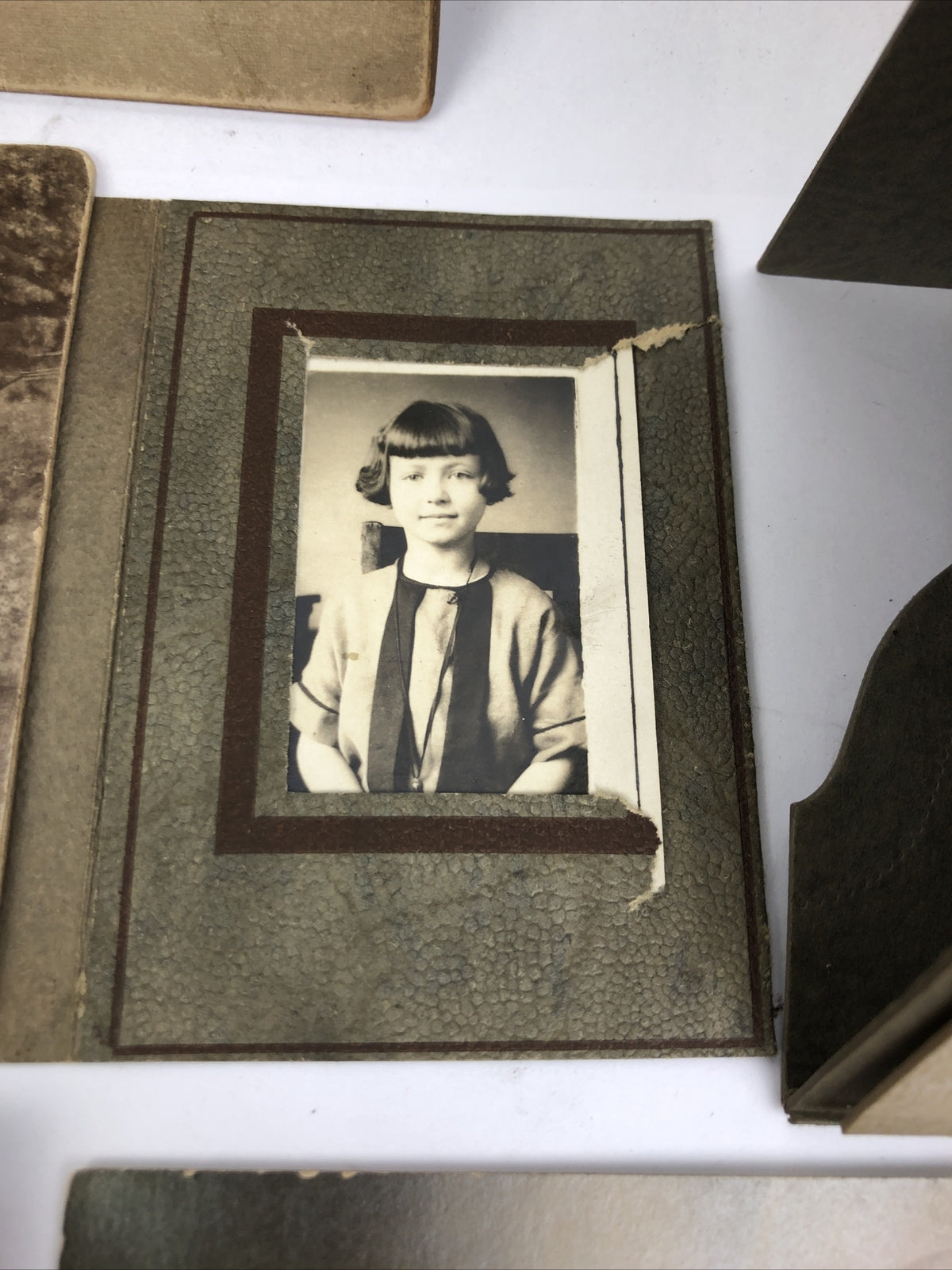 11 x Antique Tintype Photo Family Baby Studio Portrait Victorian Black and White