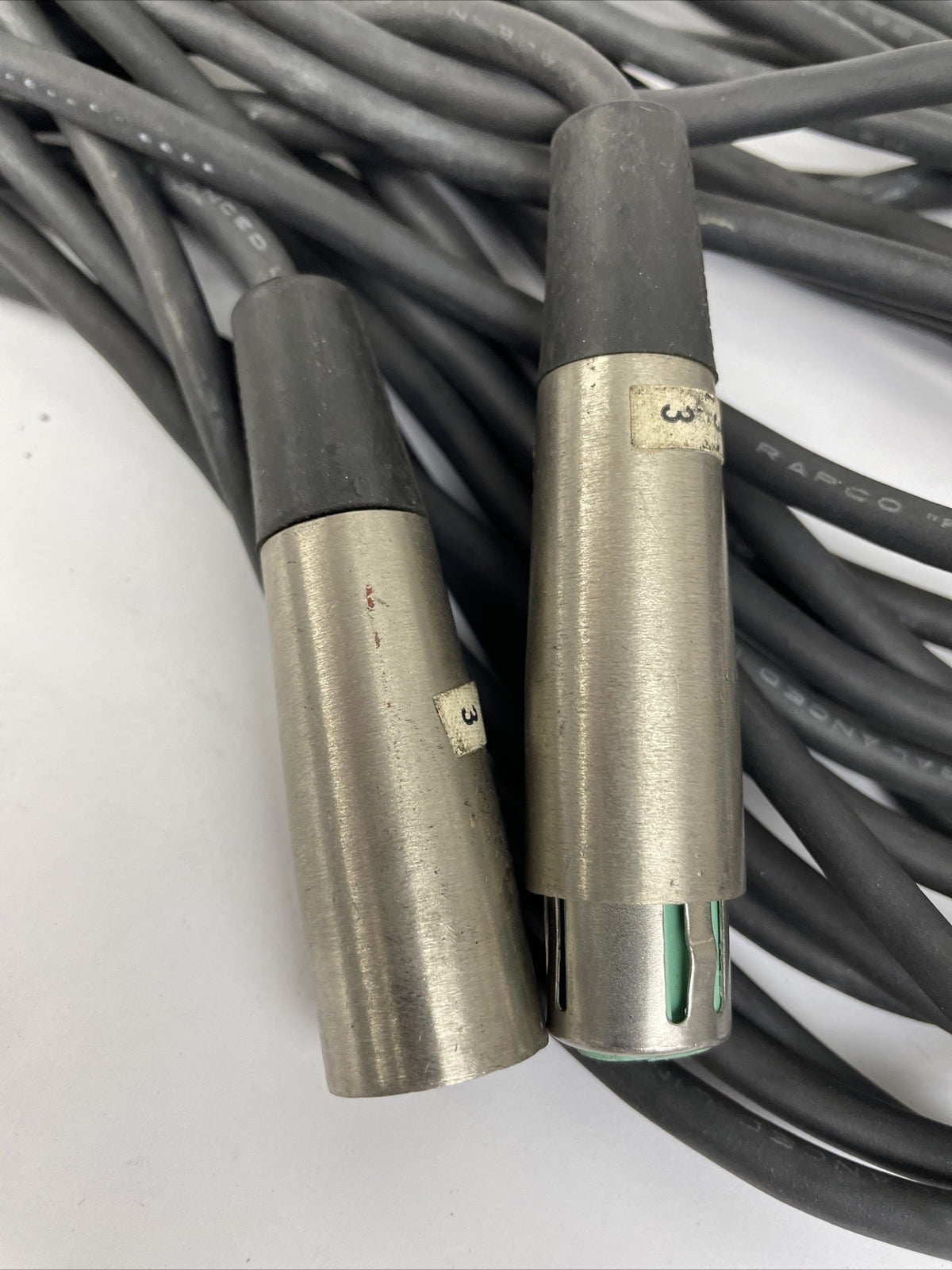 SWITCHCRAFT XLR Microphone Cable Male To Female 3-Pin Mic Audio Lead 50ft Black
