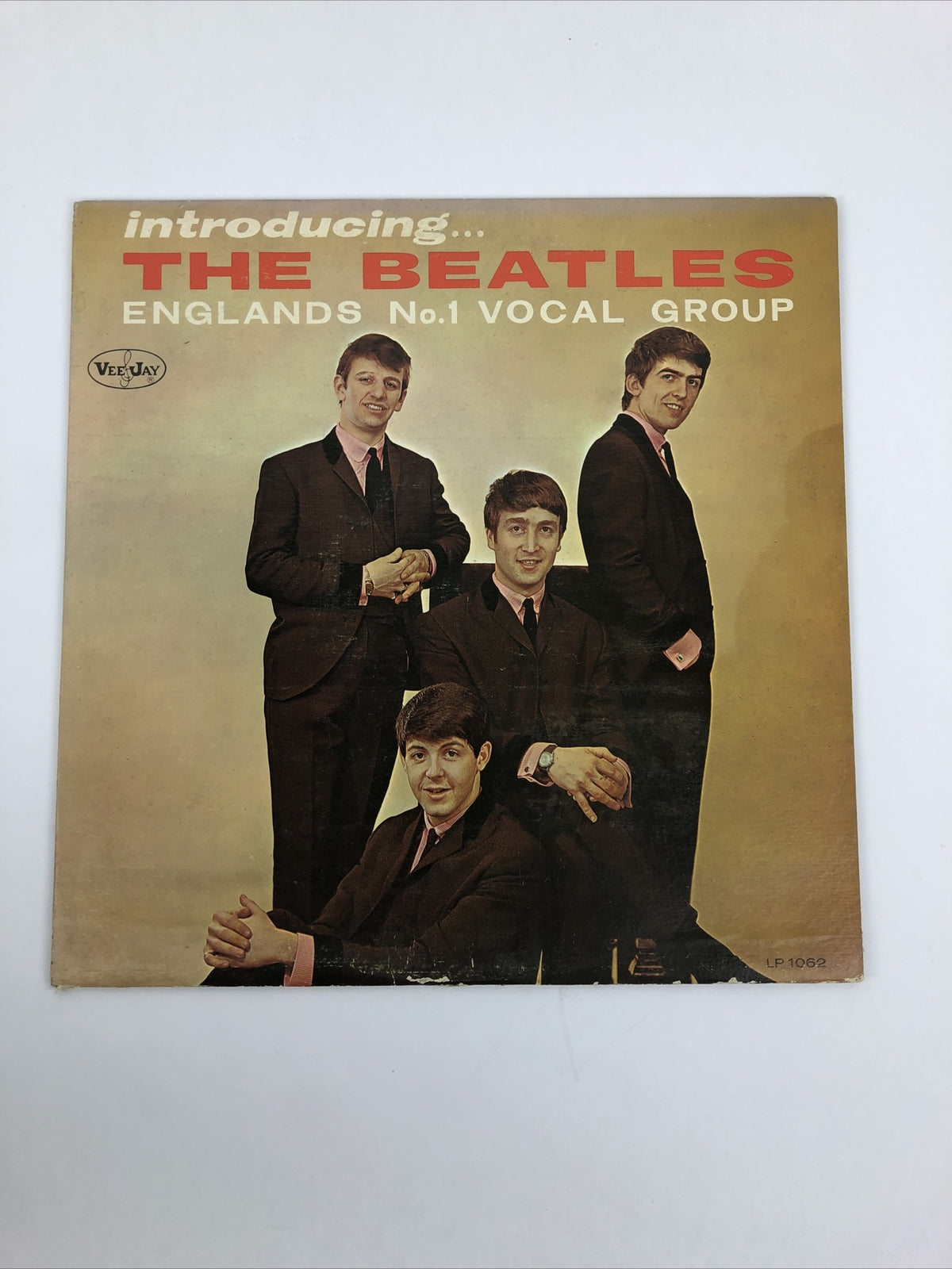 RARE AUTHENTIC 1964 VEE JAY Records Mono INTRODUCING THE BEATLES lp album