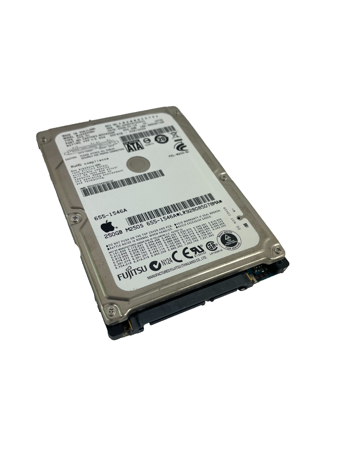 Fujitsu Model MJA2250BH 250GB 2.5-inch SATA Internal Hard Drive Cache 8 MB