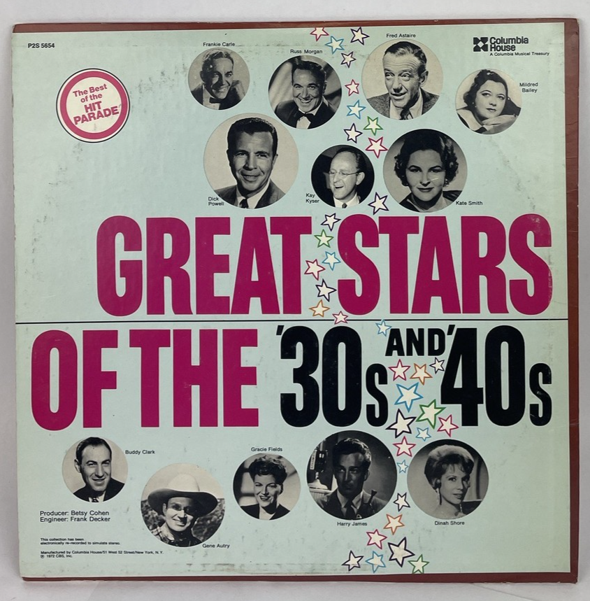 "The Early Years - Best of The Hit Parade" 1973 Jazz, 2-LP's Record XSM 156835