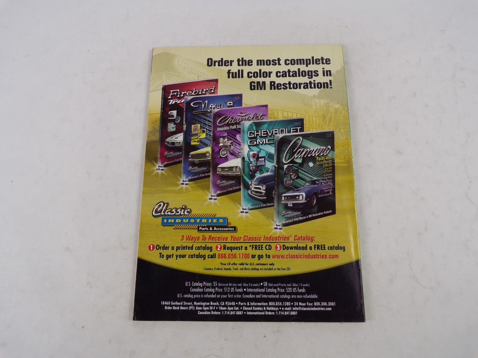 November 2004 Super Chevy Big Power & Hot Paint-Flame-On! Gear Vendors' Add-On