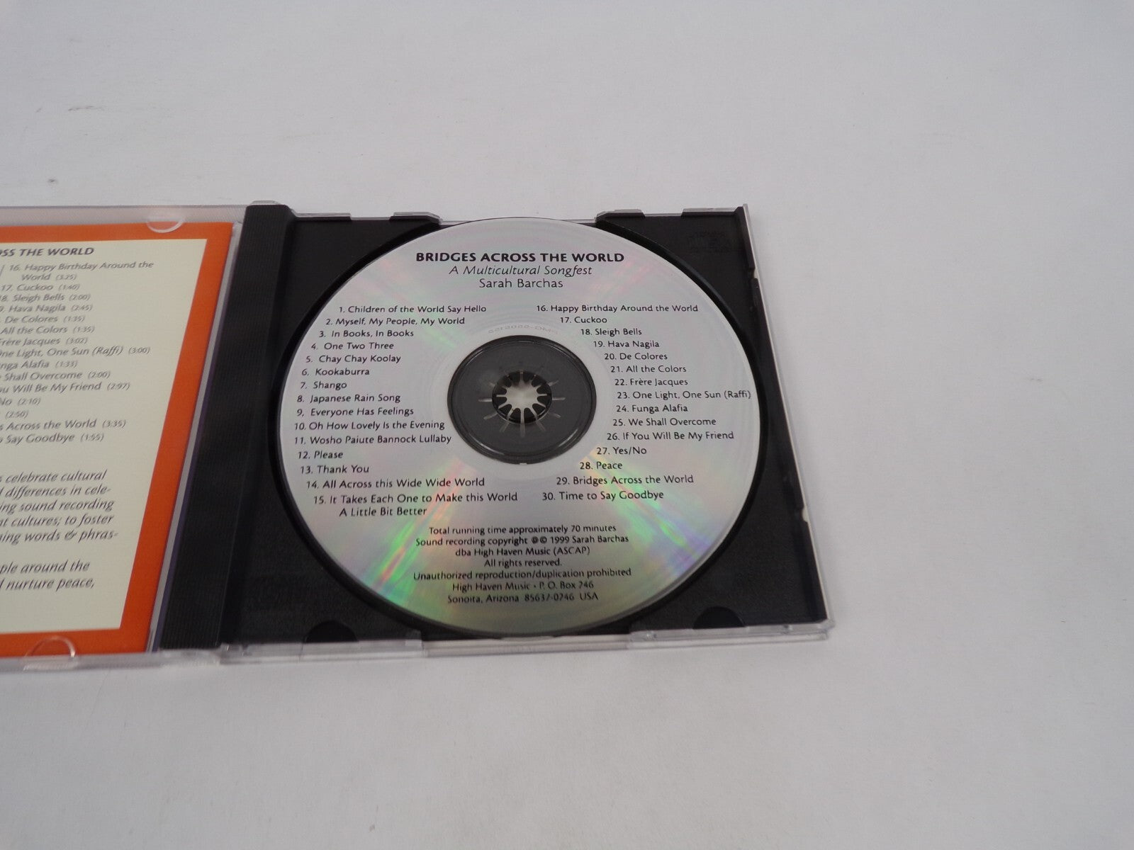 Bridges Across The World A Multicultural Songfest Sarah Barchas Children OfCD#69
