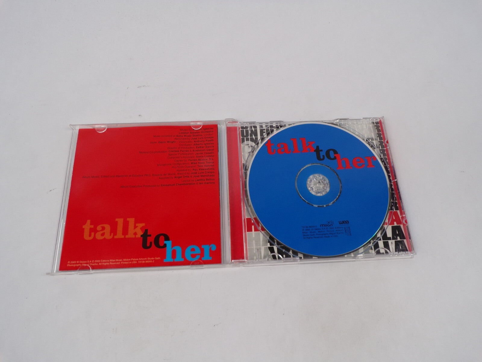 Talk To Her A Fil By Pedro Almodovar A SOny Pictures Classics Release SabanCD#69