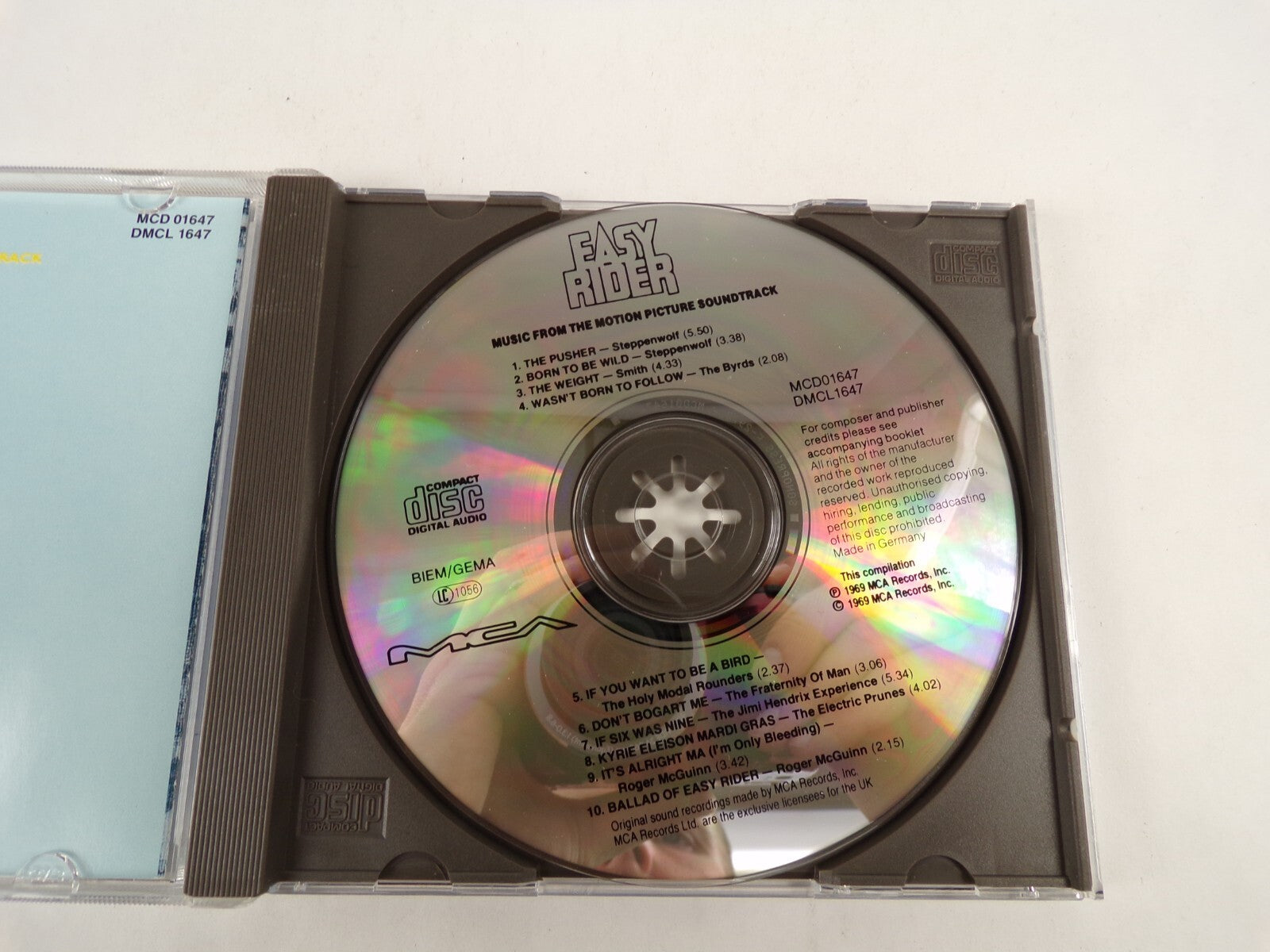 Easy Rider The Pusher Born To Be Wild The Weight If Six Was Nine CD#51