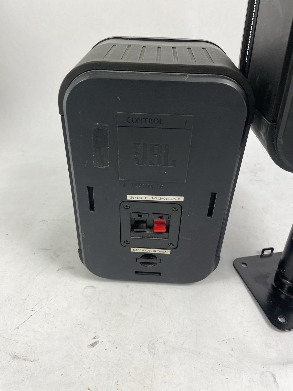 (2) JBL CONTROL ONE PERSIONAL STUDIO MONITORS, 4" LOW/1/2" HIGHS 2-WAY