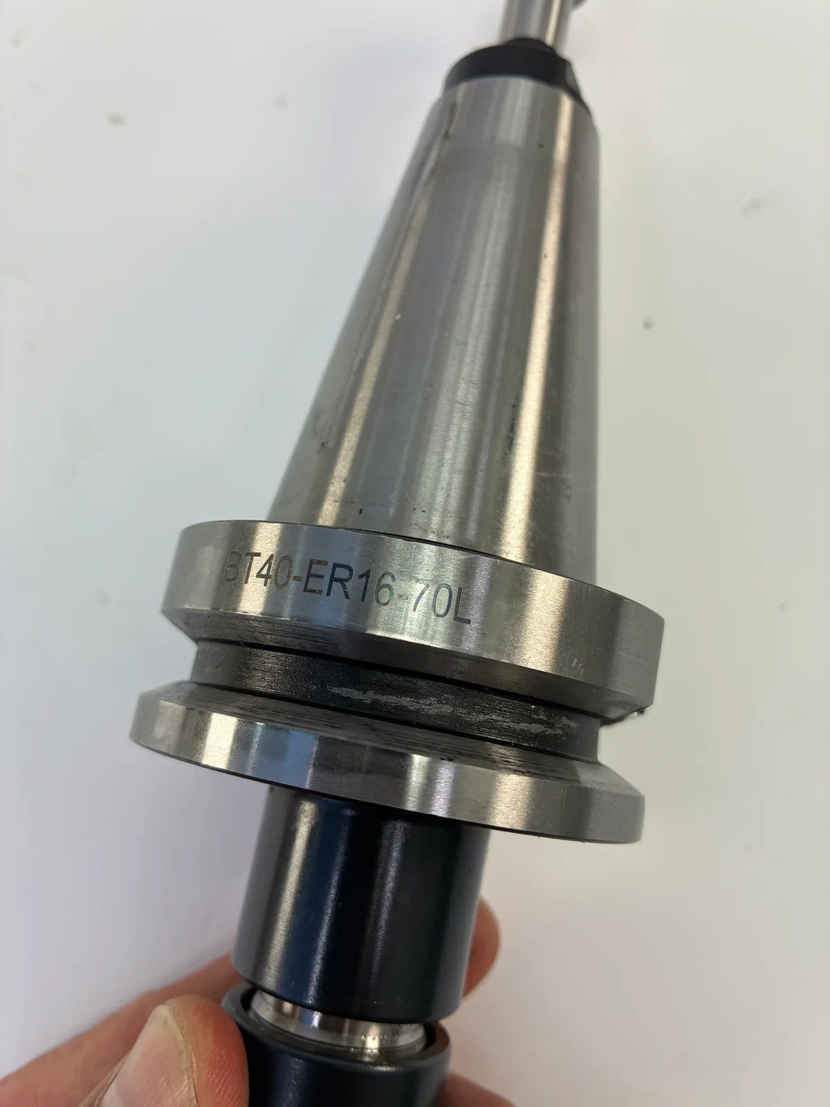 BT40 ER16-70L CNC Collet Chuck Tool Holder with Pull Stud and Cutting Tool