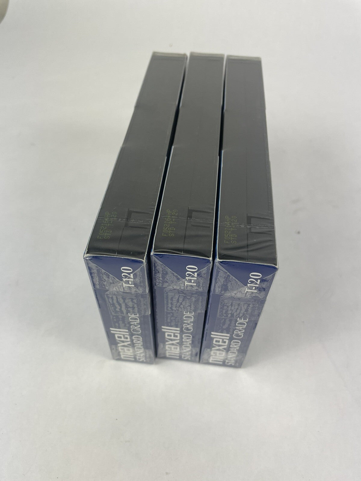 Lot of 3: BRAND NEW Sealed Maxell GX-Silver 6 Hours T-120 VHS Blank Tape