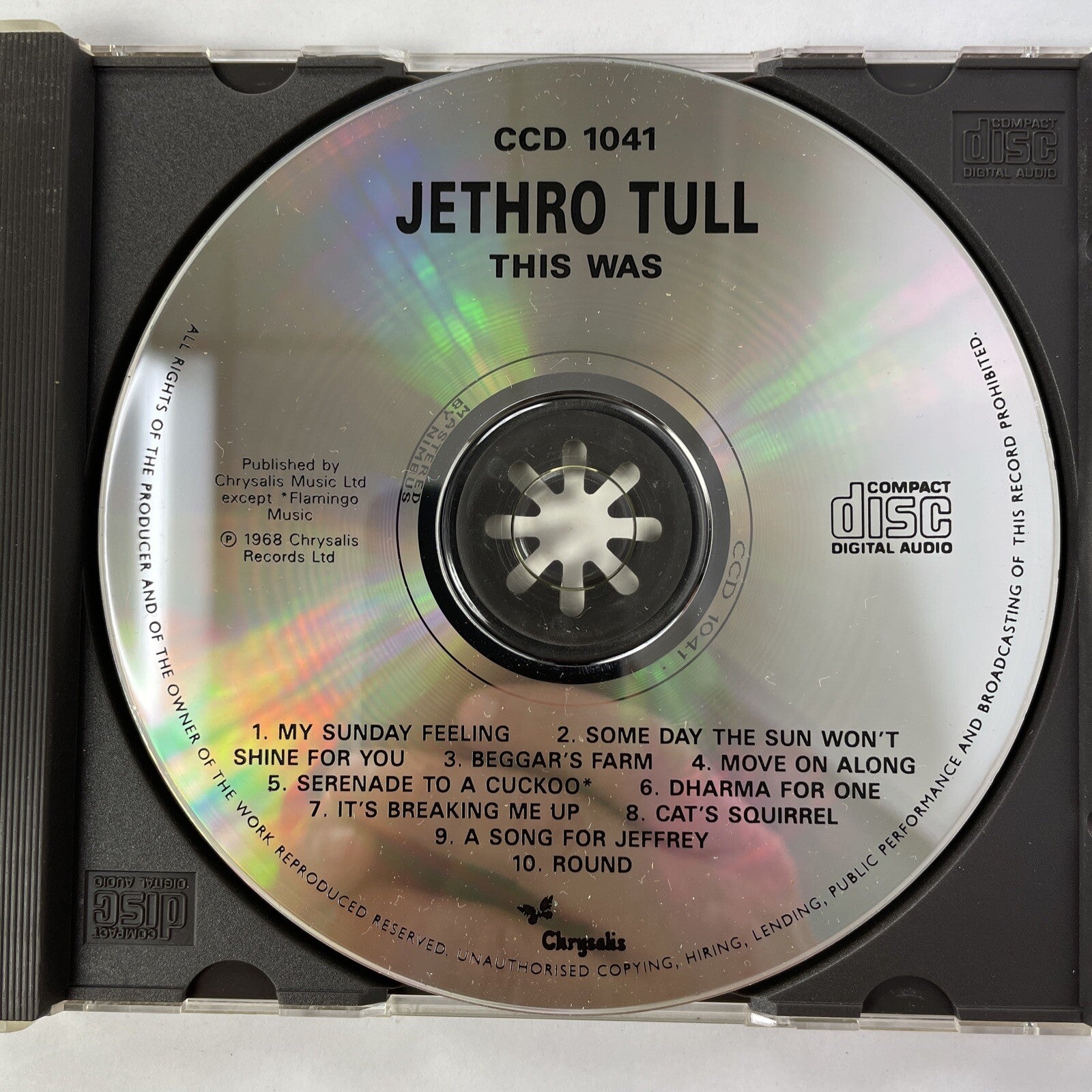 Jethro Tull - Jethro Tull This Was (Original CD) 1968 #20