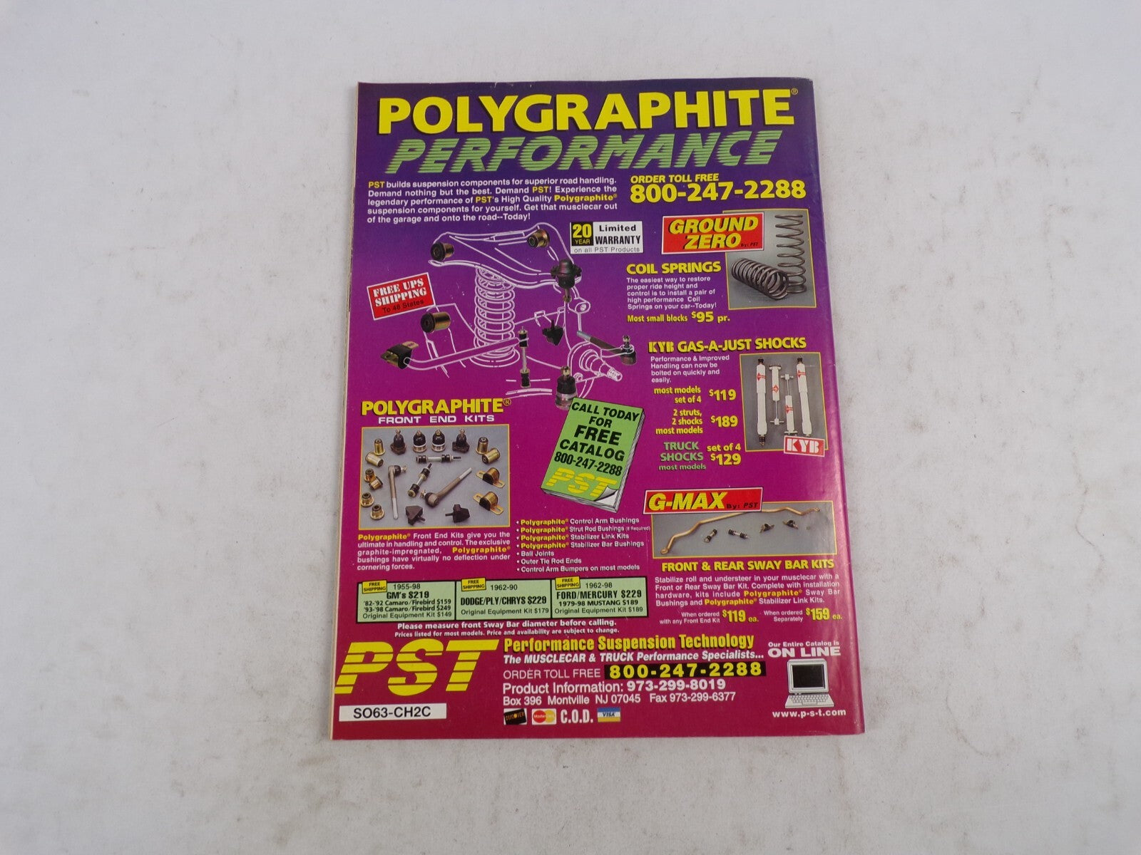 February 2001 Chevy High Performance Octane Game Power Facts Vs. Fantasy 5000 Mi
