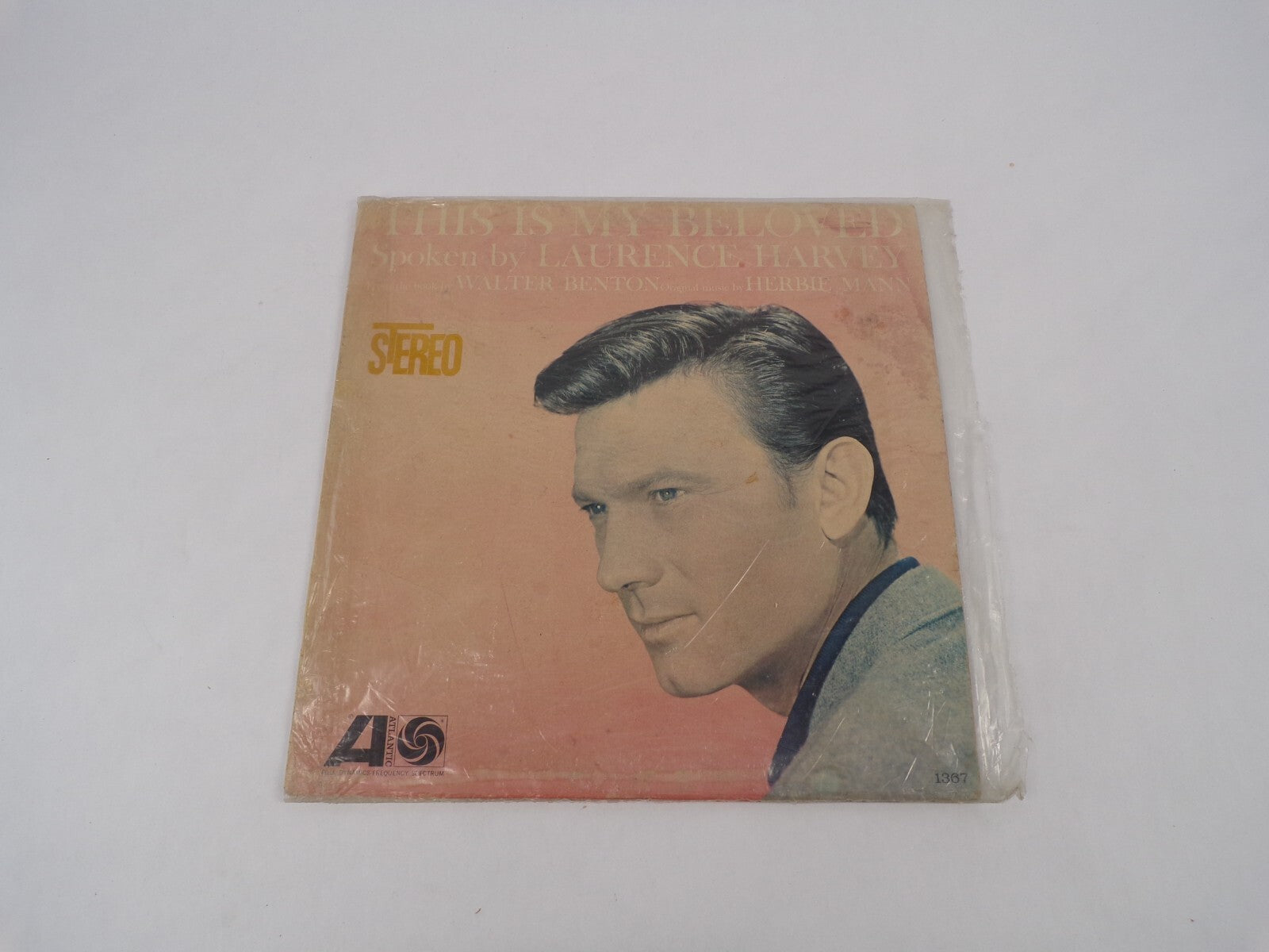 This Is My Beloved Spoken By Laurence Harvey Walter Benton Vinyl Record