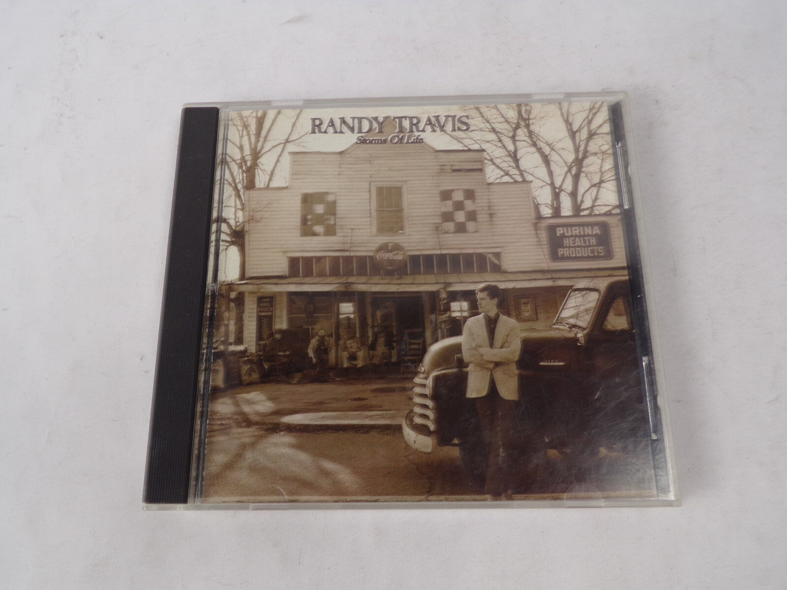 Randy Travis On The Other Hand The Storms Of Life My Heart Cracked Diggin' CD#62