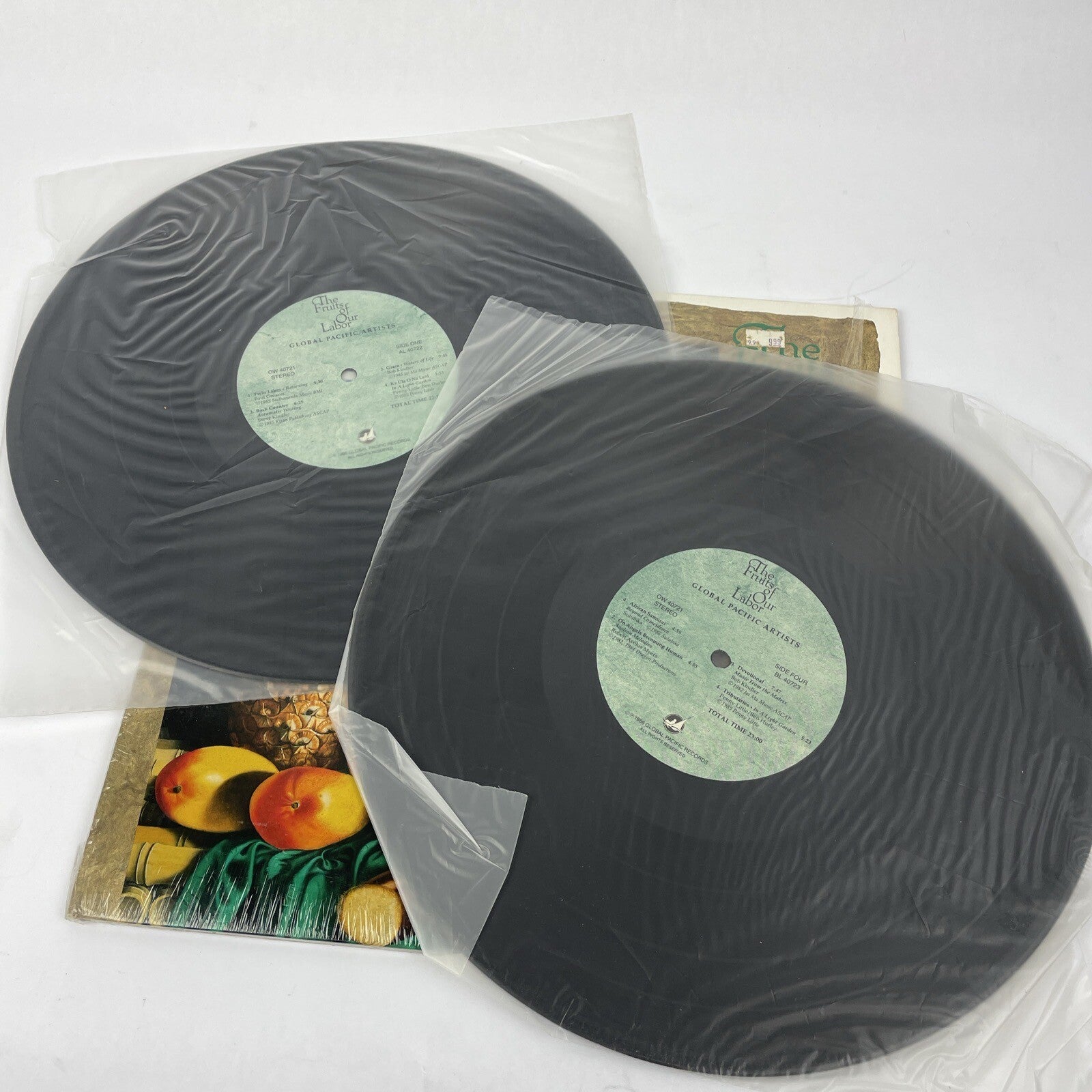 Various Artists The Fruits of Our Labor Global Pacific Artists Acoustic, Jazz LP