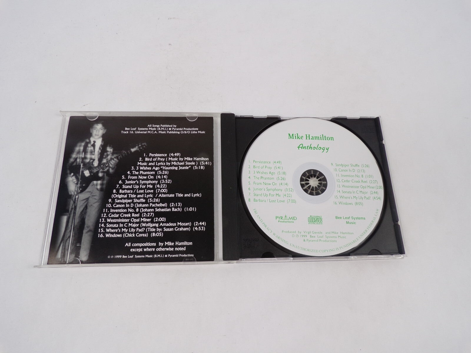 Mike Hamilton Anthology Persistence Bird Of Prey 3 Whishes Ago The Phantom CD#70
