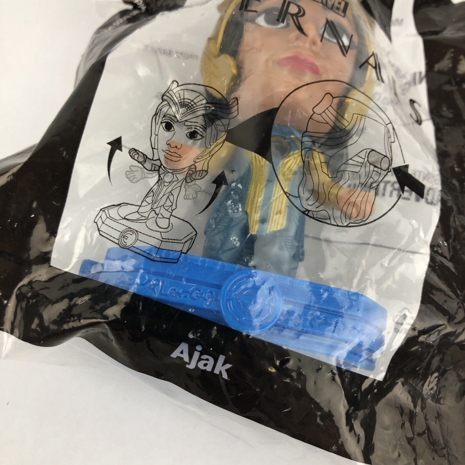 New 2021 McDonald’s Happy Meal Toy Marvel Eternals #6 Ajax NIP Collectable