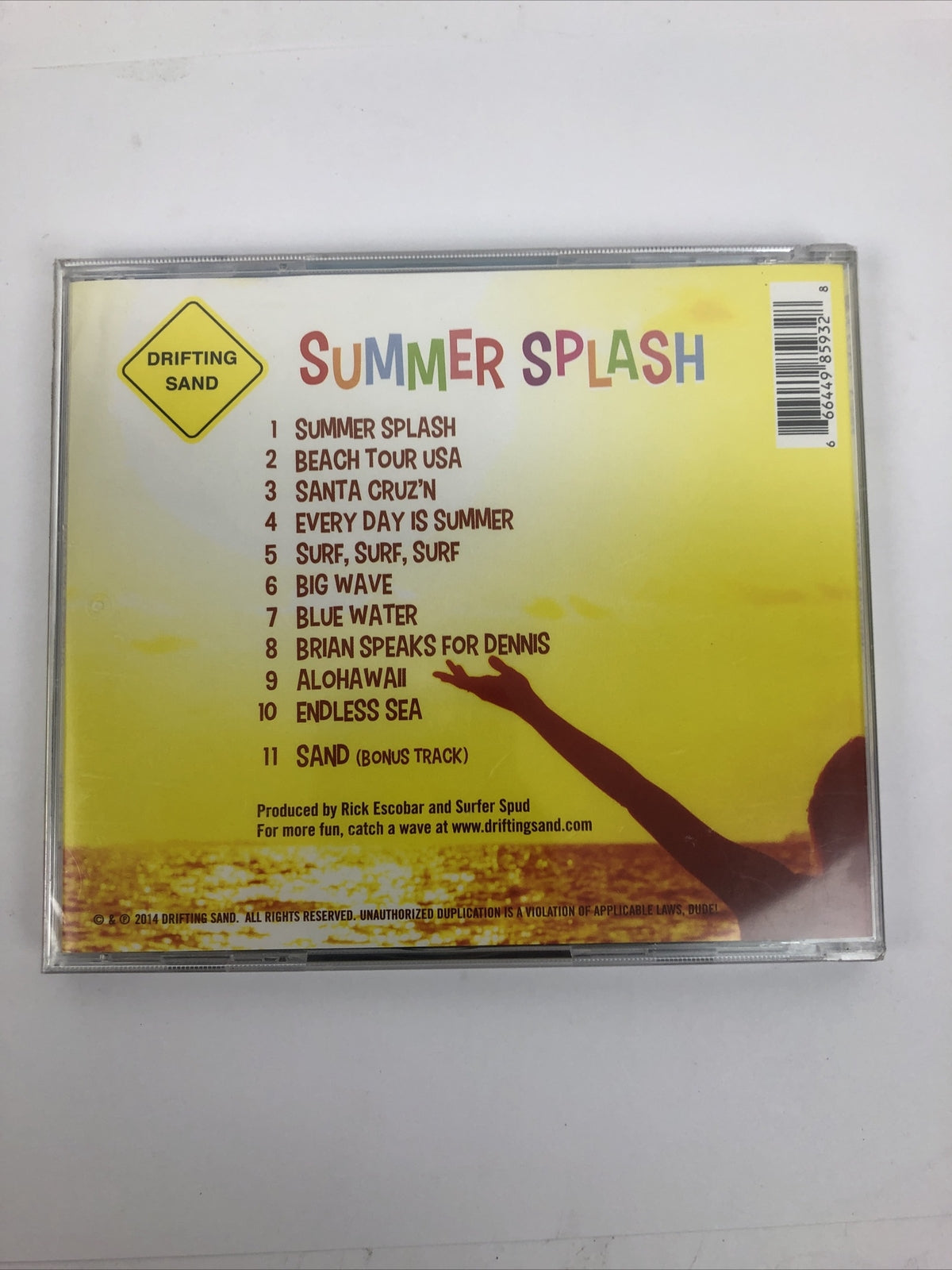 DRIFTING SAND - SUMMER SPLASH 2014 Surf Rock (Pina Colada Records) #6