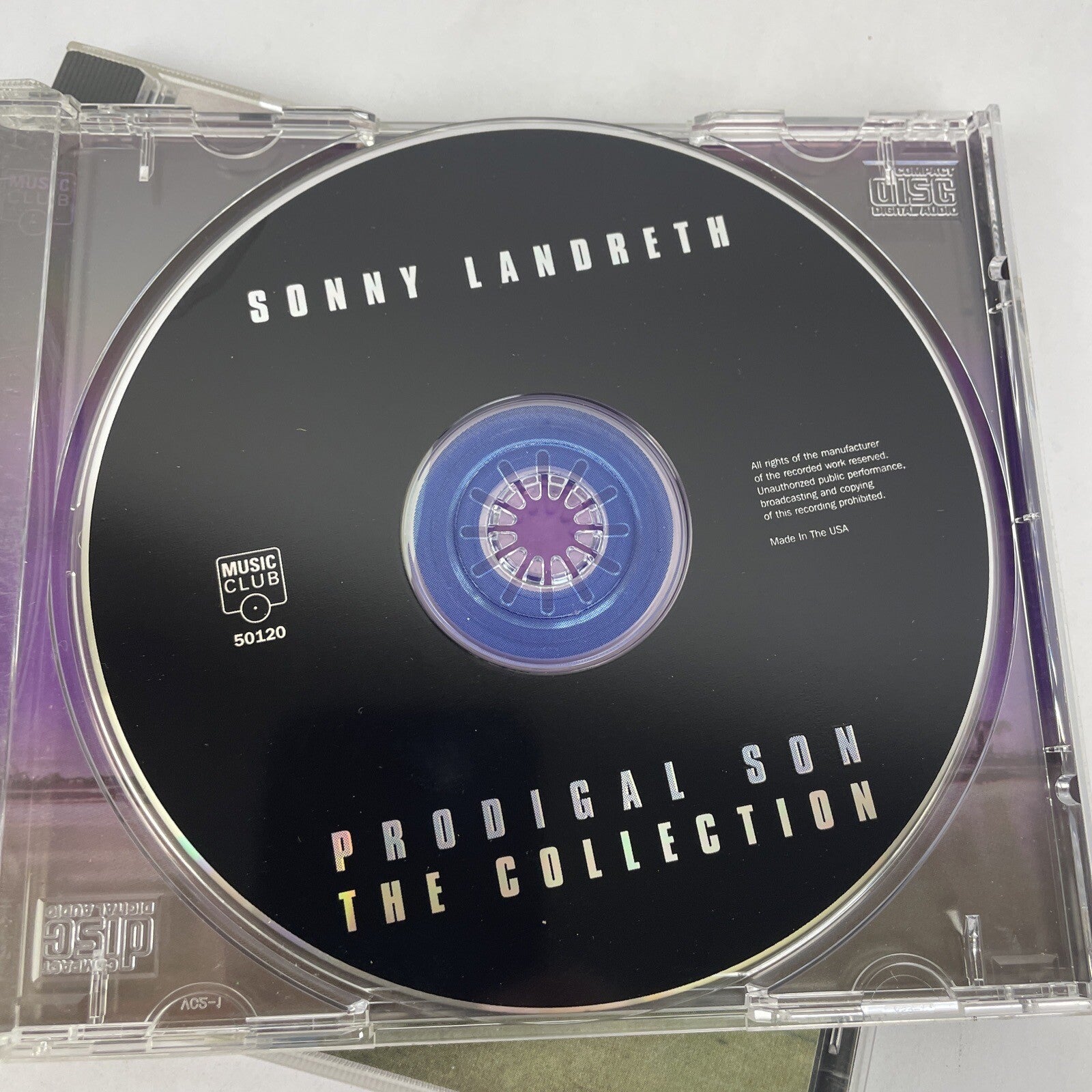 2 x SONNY LANDEREITH South Of I-10 + Prodigal Son the Collection Audio CD - L