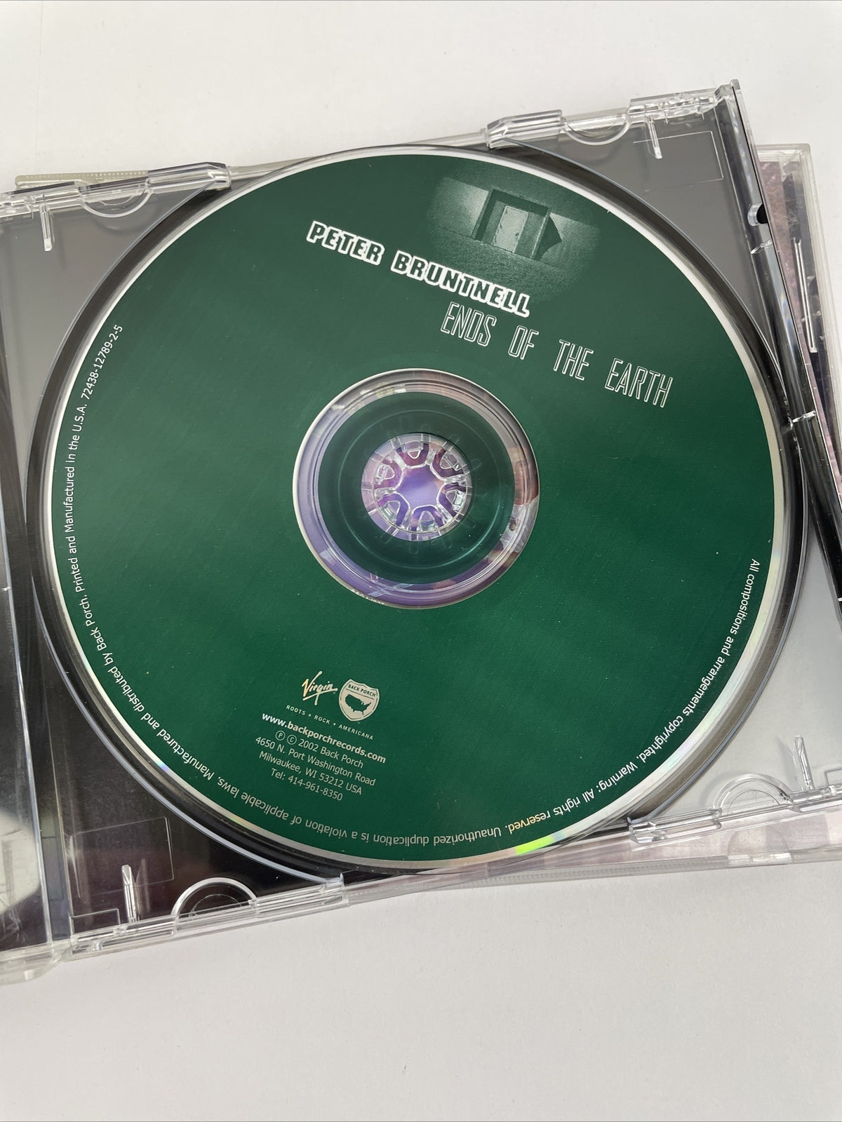 2 x Peter Bruntnell Audio CD - Ends of the Earth - Normal For Bridgewater BC