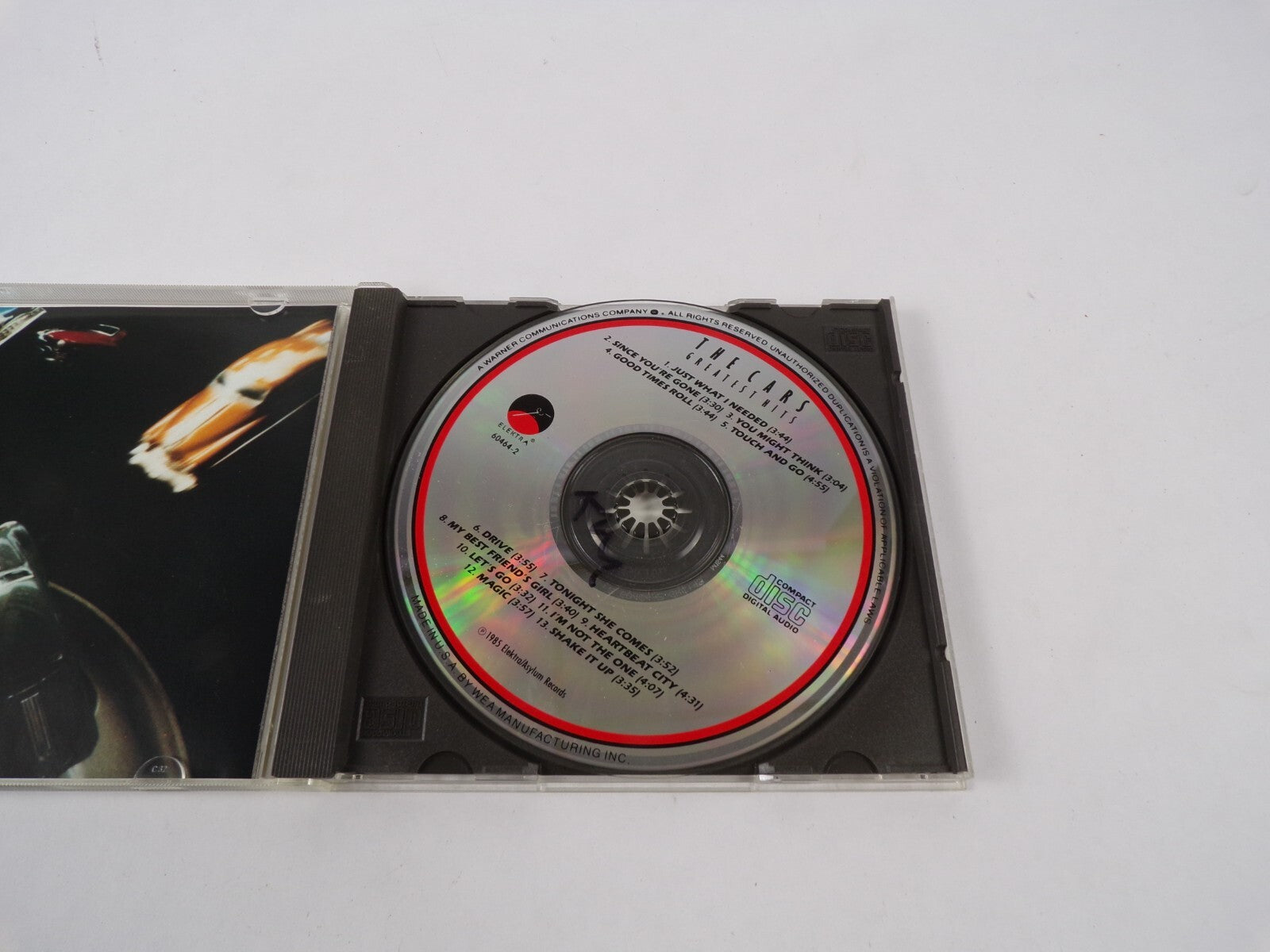 The Cars Greatest Hits Just What I Needed Since You Re Gone You Might ThinkCD#46