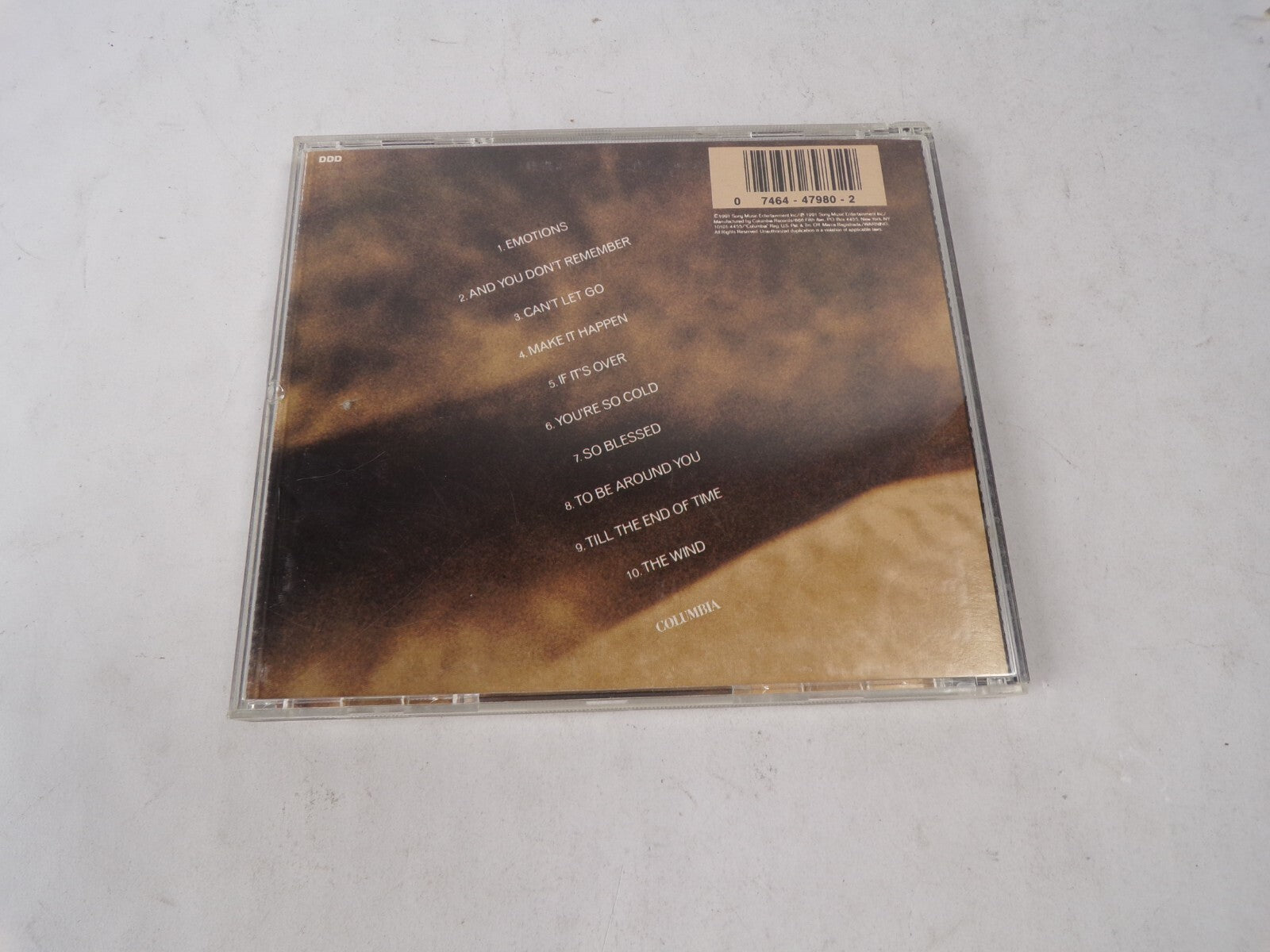 Mariah Carey Emotions And You Don't Remember Can't Let Go Make It Happen CD#62
