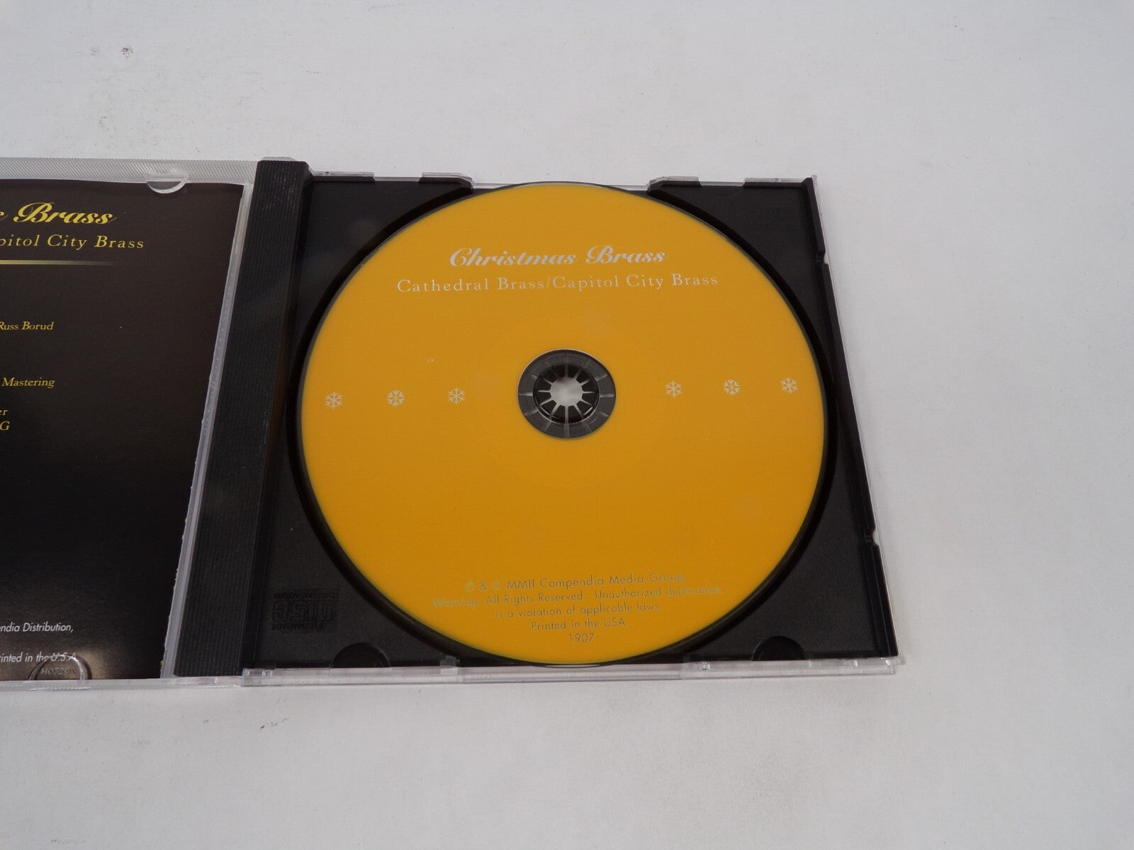Christmas Brass We Wish You A Merry Christmas The Holly And The Lvy Angels CD#68