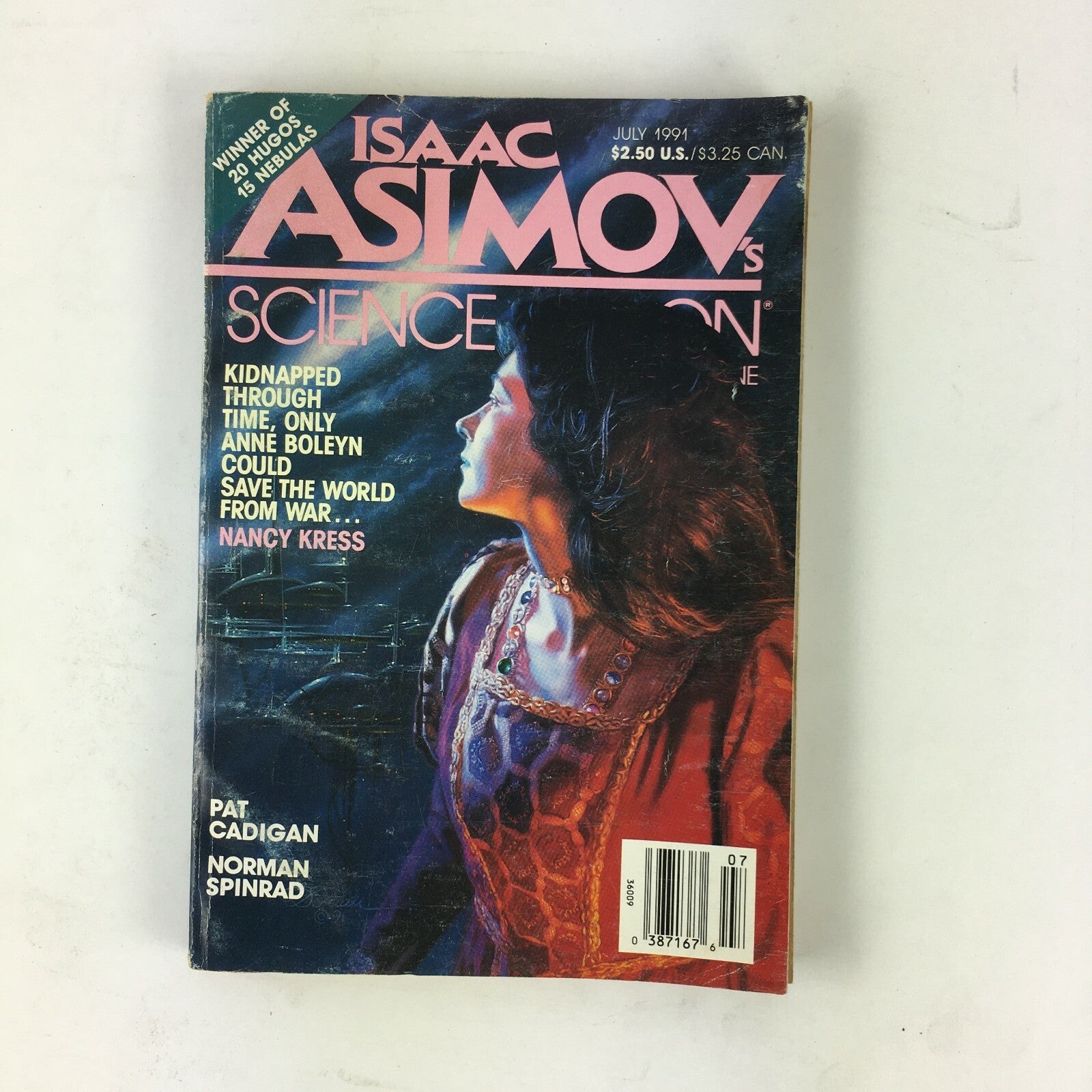 July 1991 Isaac Asimov's Science Fiction Magazine Nancy Kress Pat Cadigan