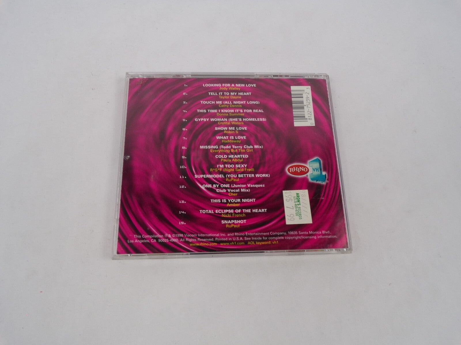 Non Stop DanceLooking For A New Love Tell It To My Heart Show Me Love CD#63