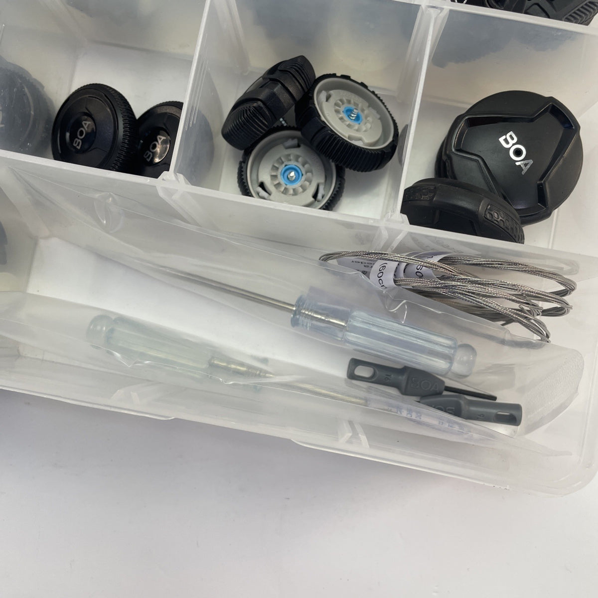 BOA Fit System Master Spare Parts Repair Kit Dials Laces Tools Shop Dealer Case