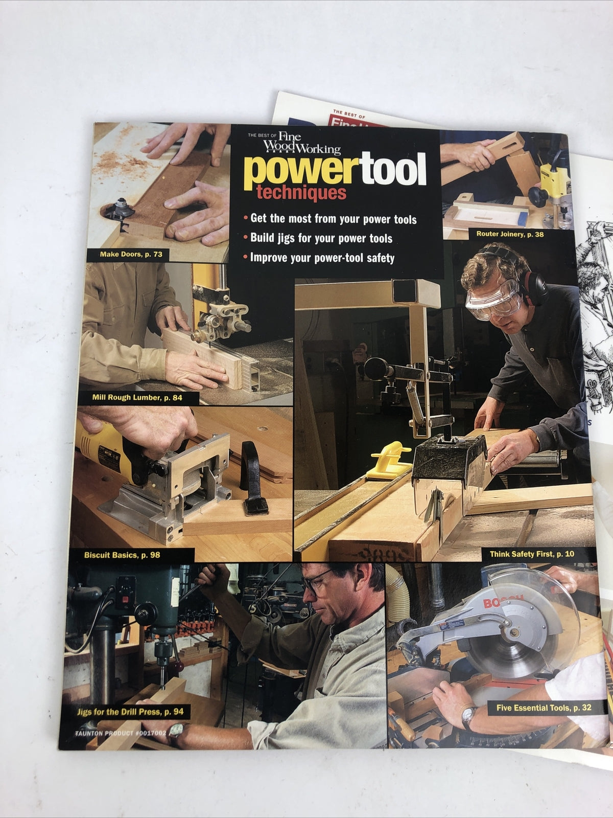 Fine Wood Working Powertool Techniques 2005 Remodeling Tips Magazine Lot How Too