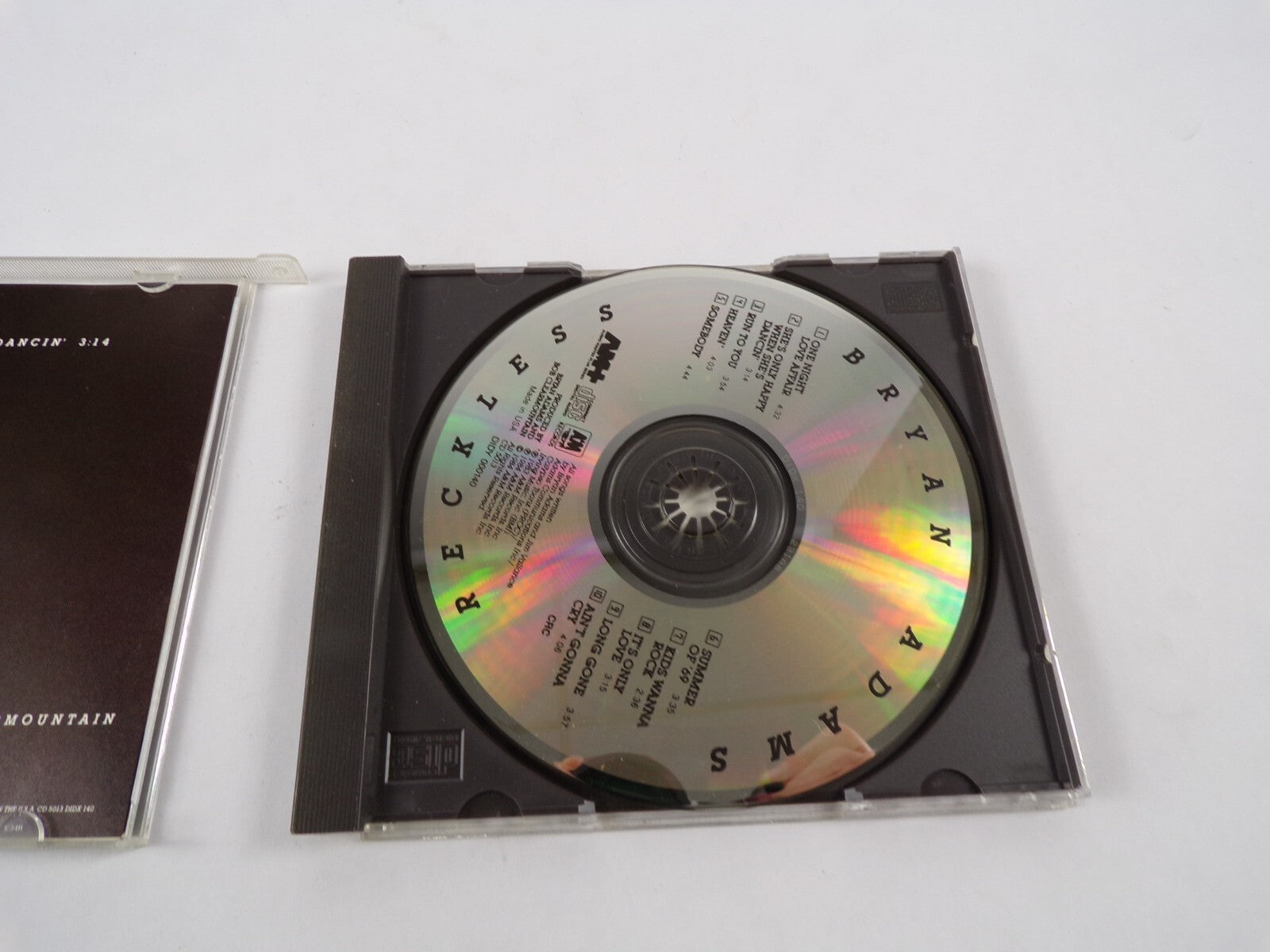 Bryan Adams Reckless One Night Love Affair She's Only Happy When She's Run CD#45