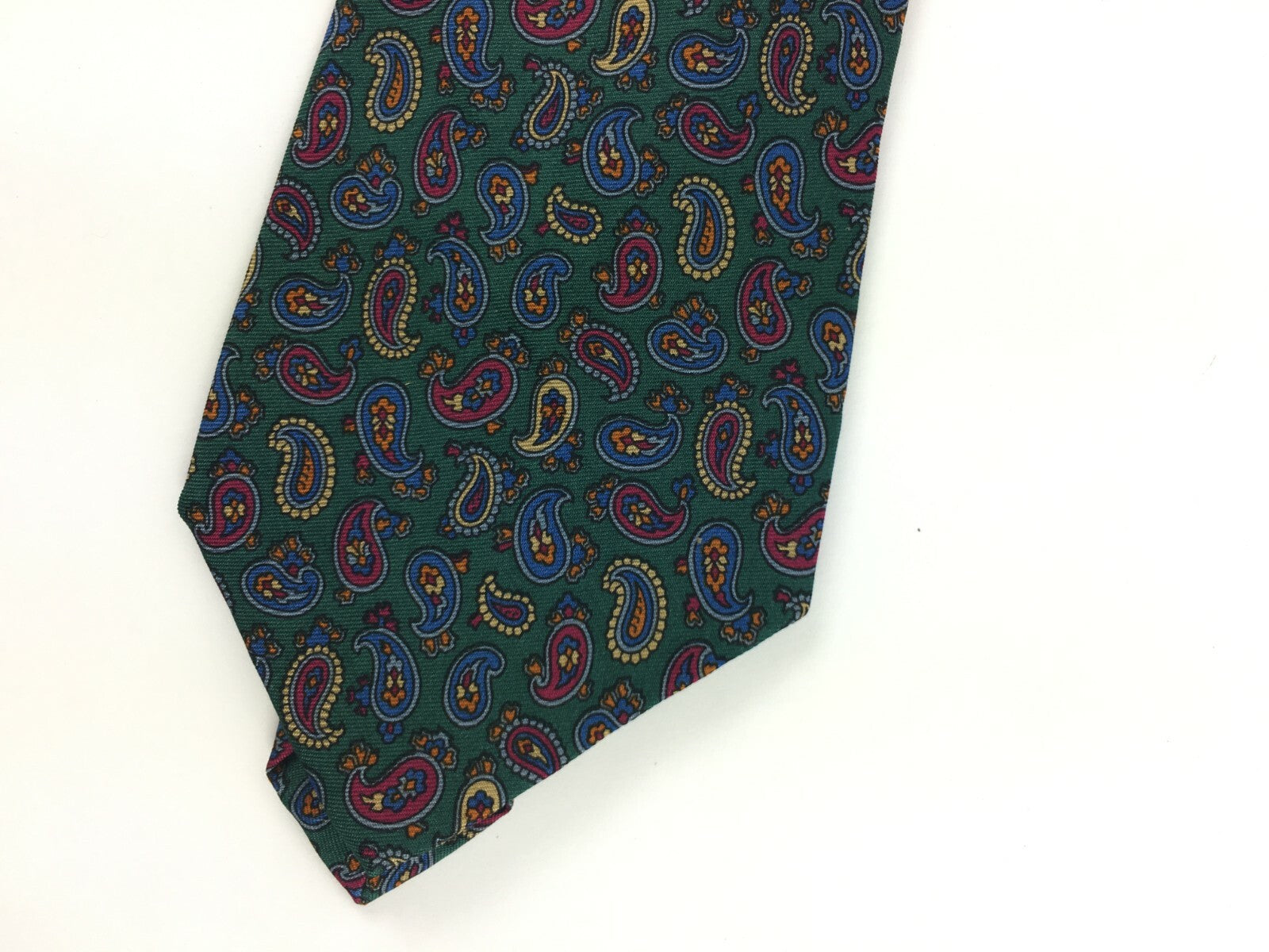 Genuine Aquascutum 100% Silk Handmade Stylish Formal/Casual Tie Multi Coloured