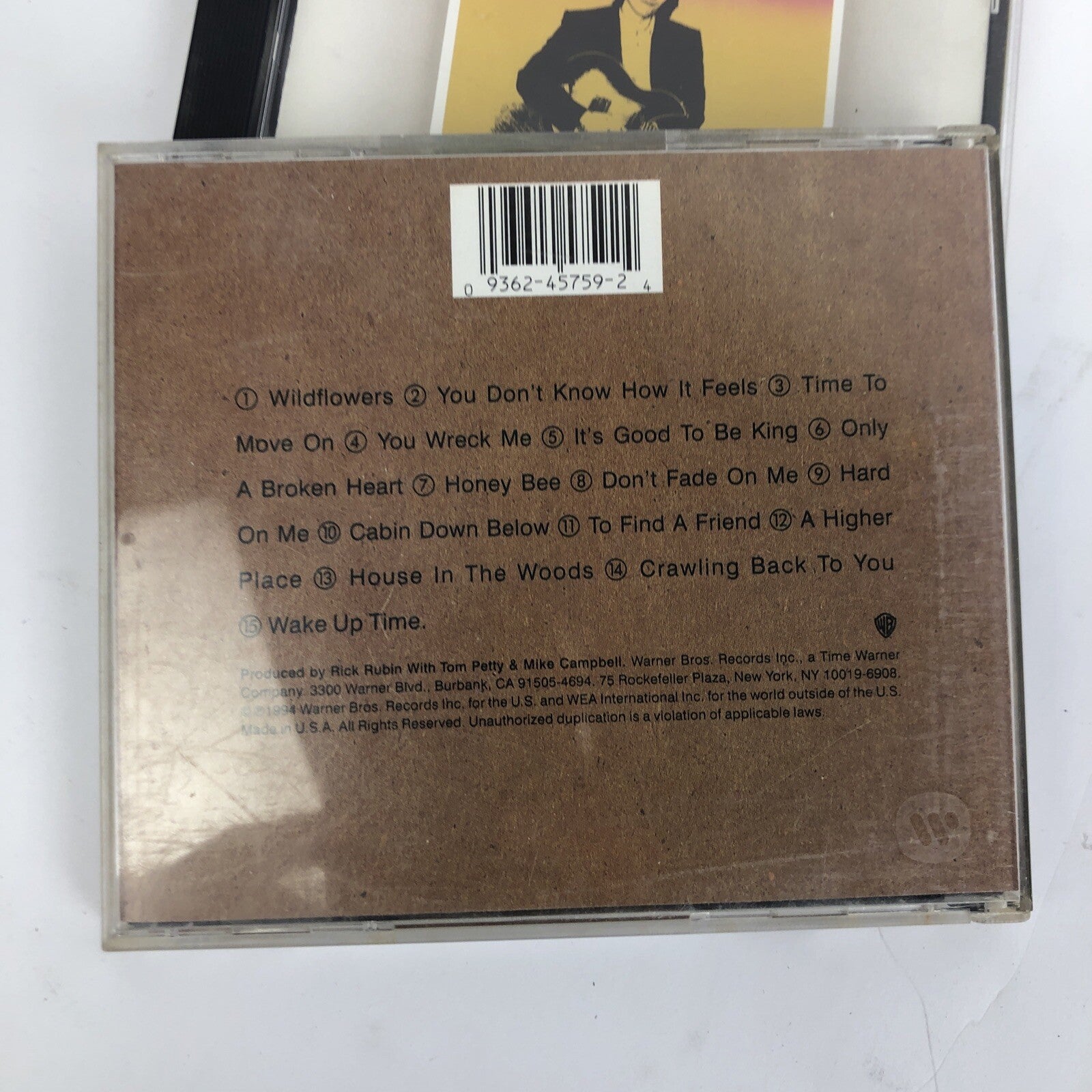 Lot of 2 x Digital Audio CD TOM PETTY Wildflowers, 94' + Full Moon Fever, 89' #1