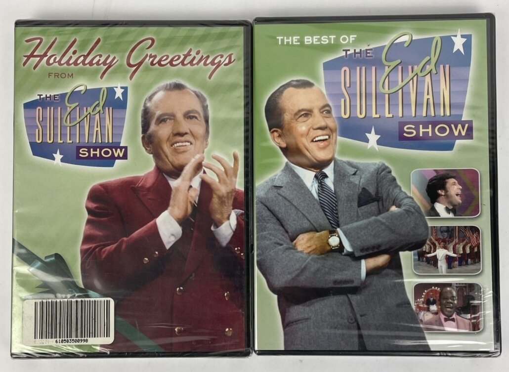 Holiday Greetings + Best Of Ed Sullivan Show (DVD 2014) Full Screen New & Sealed