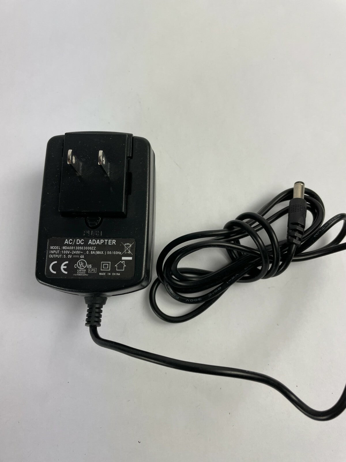 Genuine AC/DC Adapter MDA08130503000ZZ Output 5 V 4 A Power Supply Adapter A91