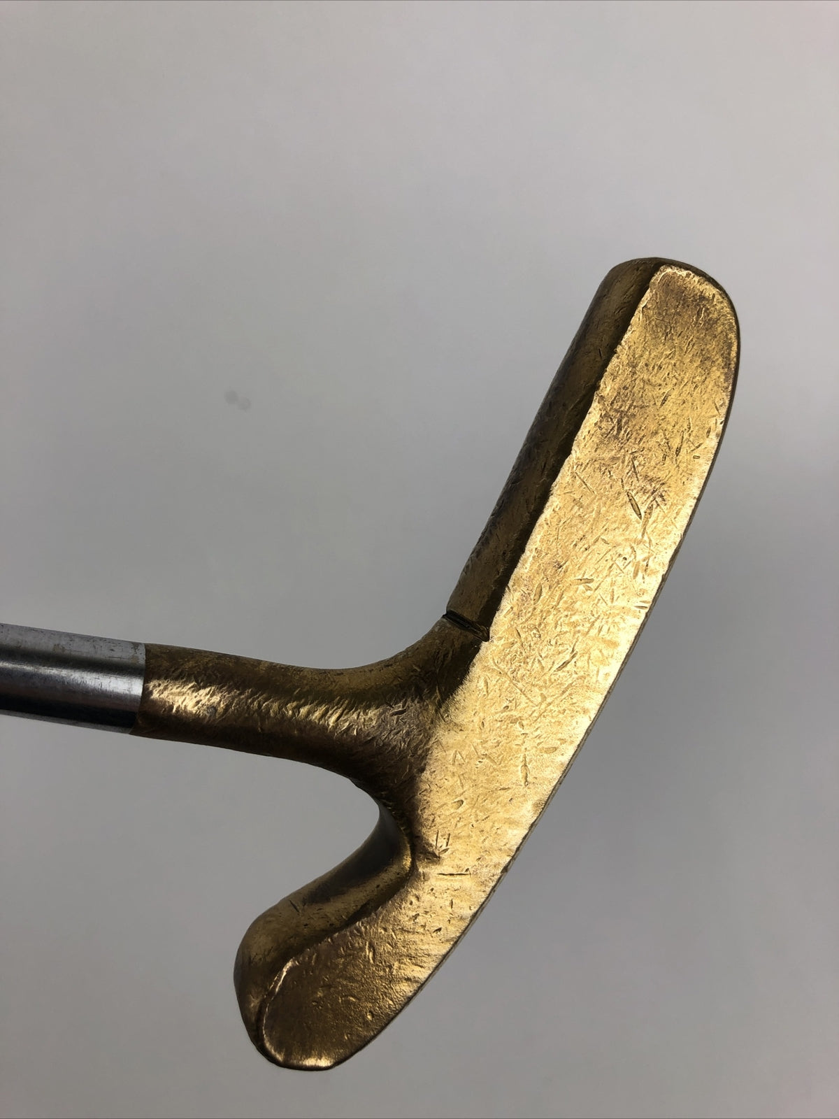 Vintage Acushnet Bulls Eye Flange FL O-SET M-5-S Putter 35" RH Leather Grip