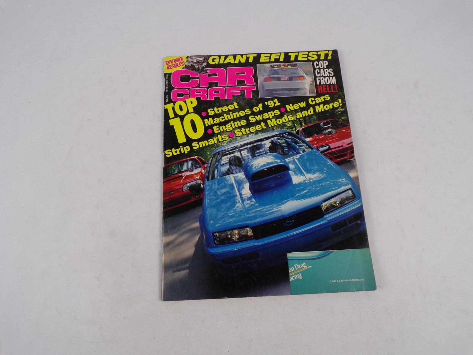 December 1991 Car Craft Giant EFI Test! Co Cars From Hell! Street Machines Of '9