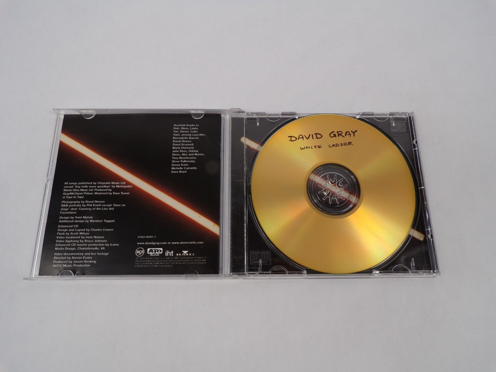 David Gray White Ladder Please Forgive Me Babylon My Oh My We're Not Right CD#63