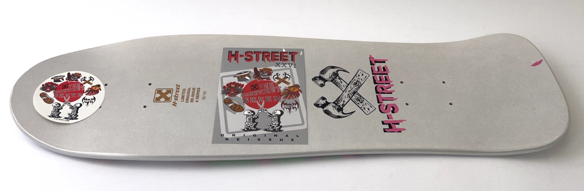 RON ALLEN Original RE-Issue Deck H-Street Skateboards USA Made Watson Laminates