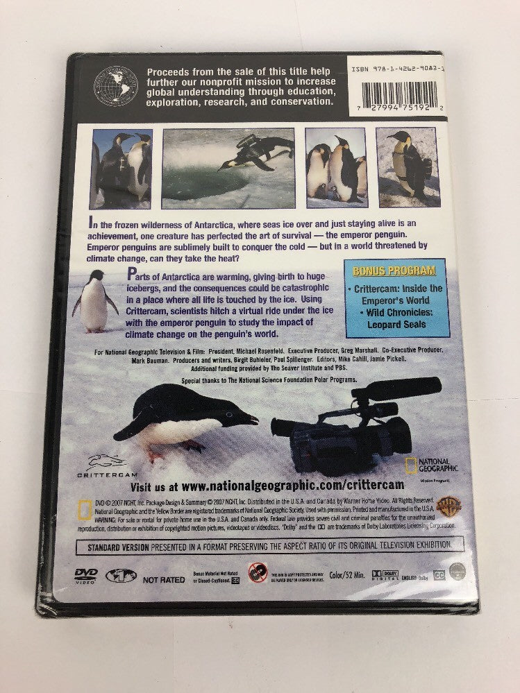NEW!!! (DVD, 2007) National Geographic, Emperors of the Ice Fast Free Shipping !