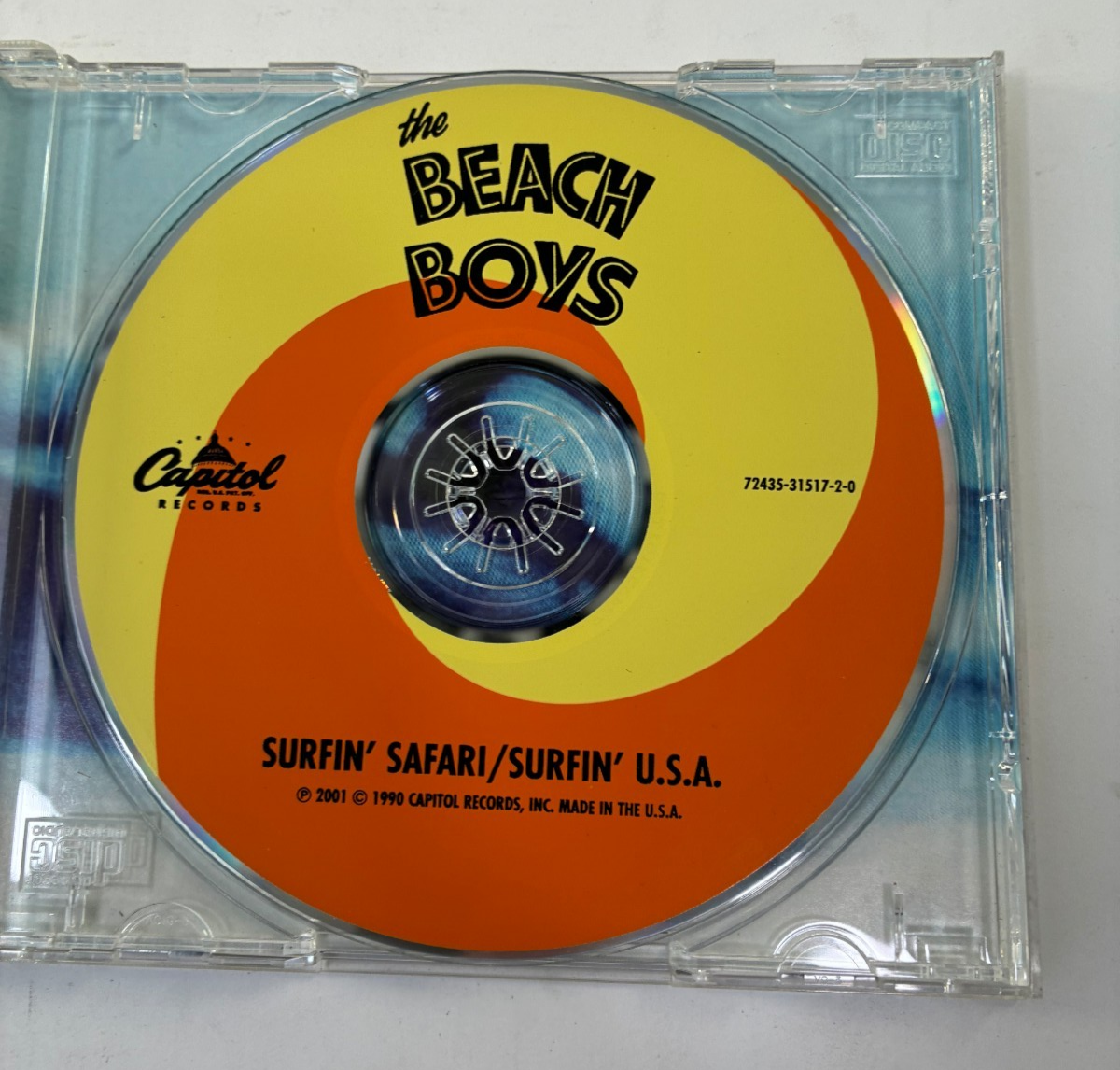 The Beach Boys Surfin Safari Surfin USA Capitol CD 2001